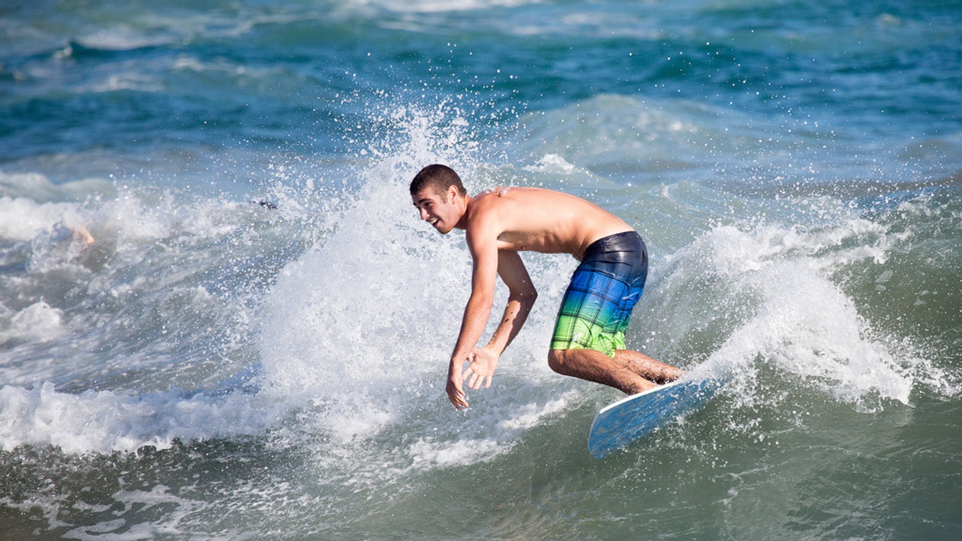 Surfen oder Wellenreiten