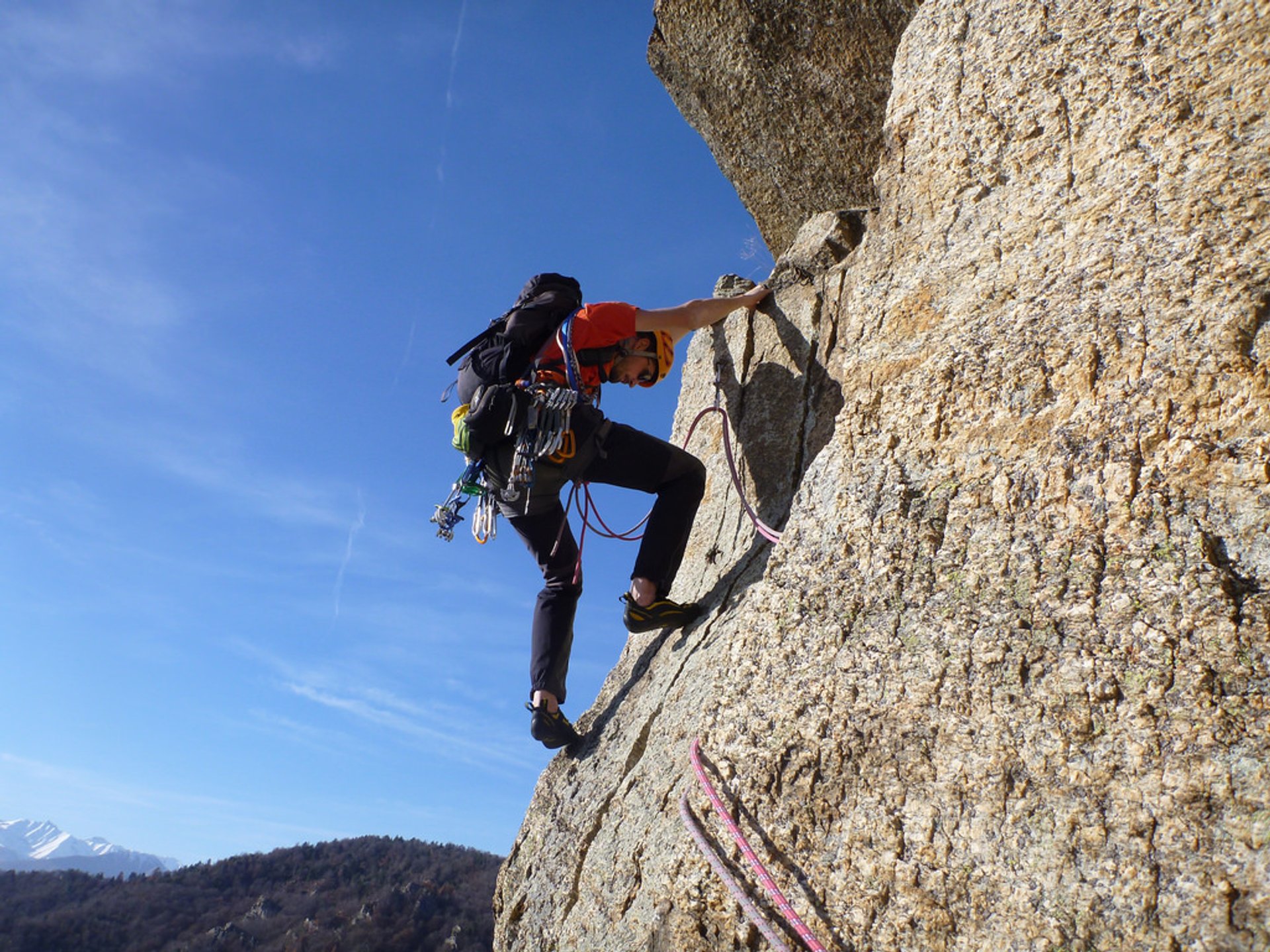 Arrampicata su roccia