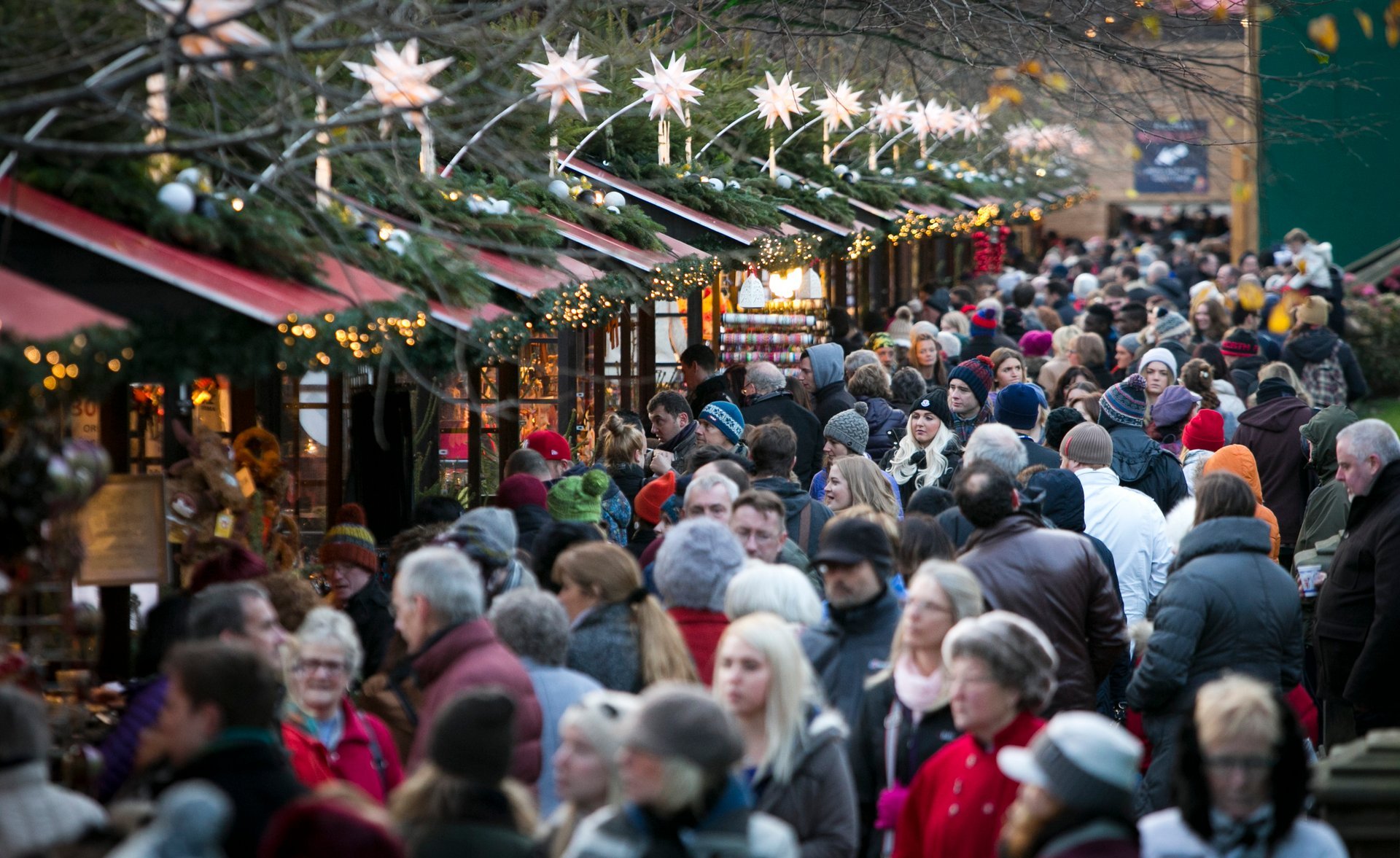 Mercado de Navidad de Edimburgo