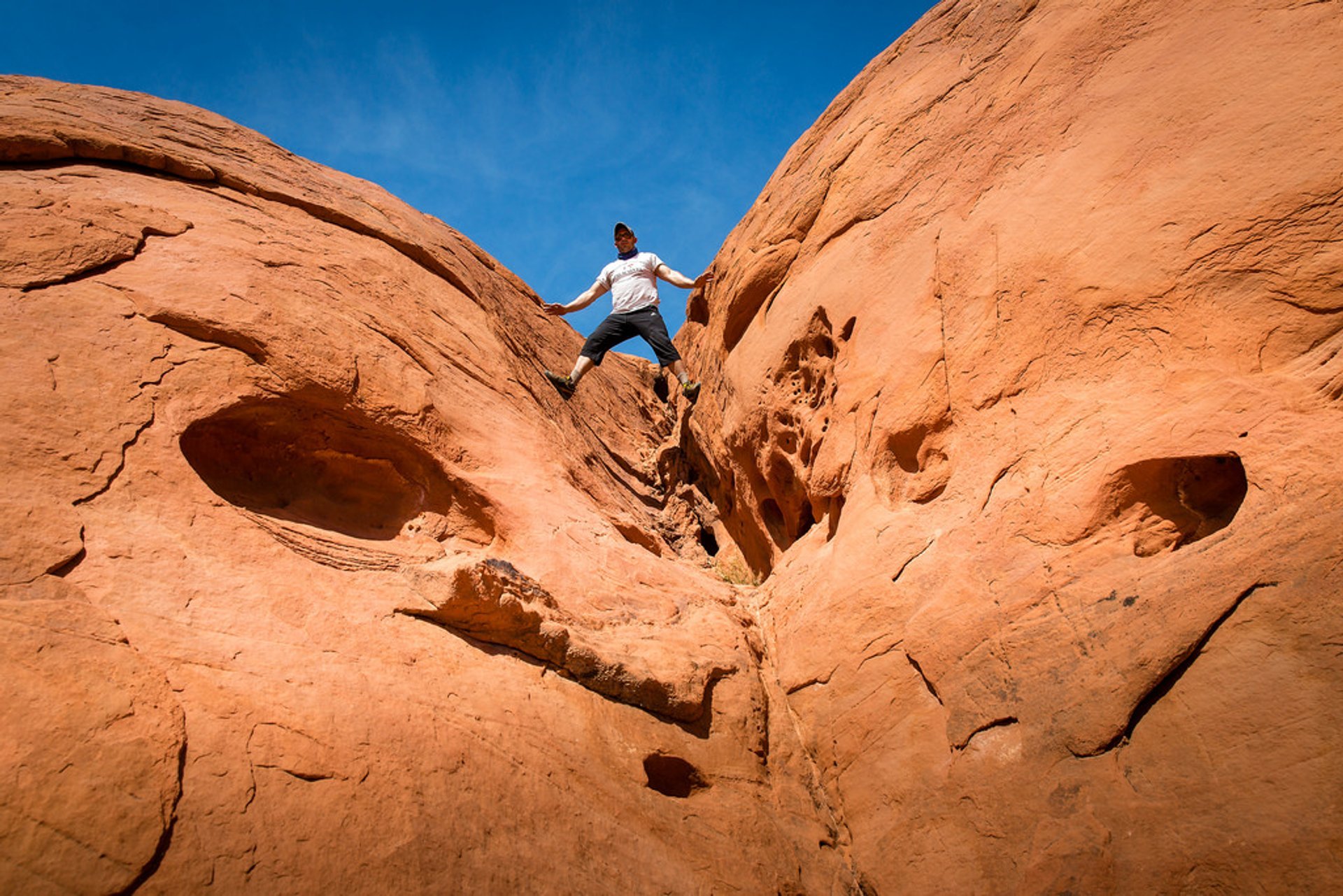 Hiking in the Valley of Fire