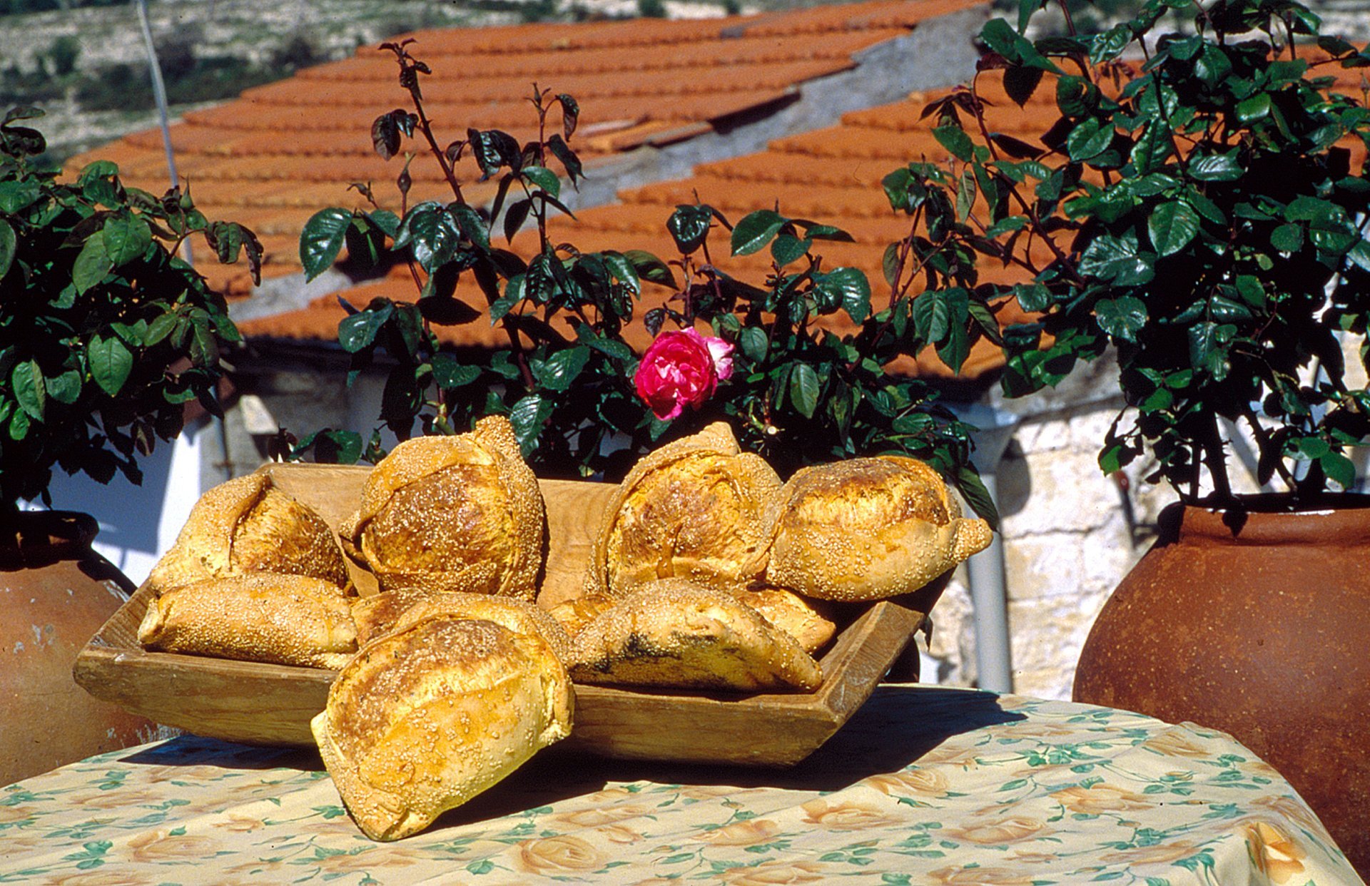 Easter Flaounes