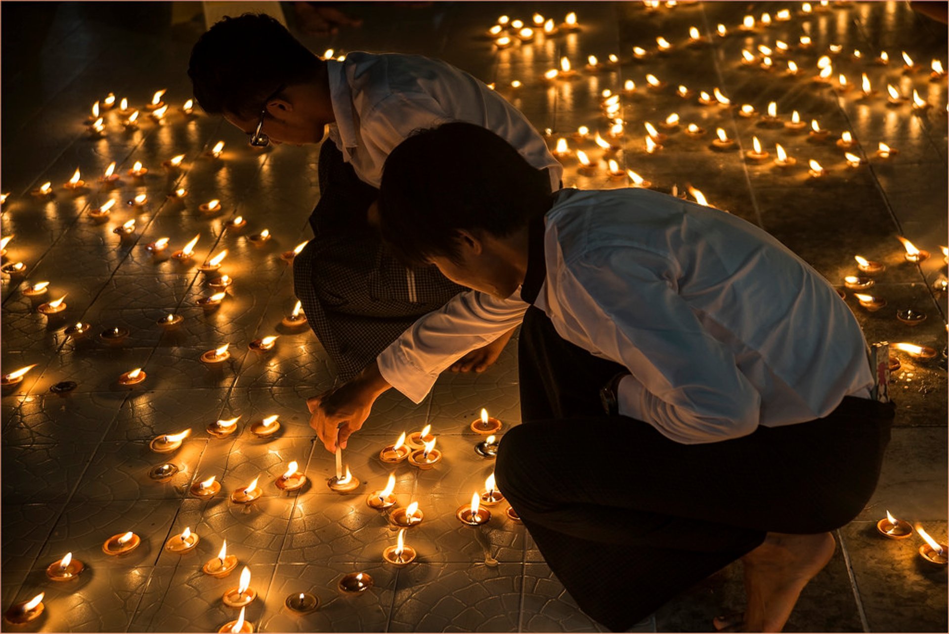 Thadingyut Festival des Lumières