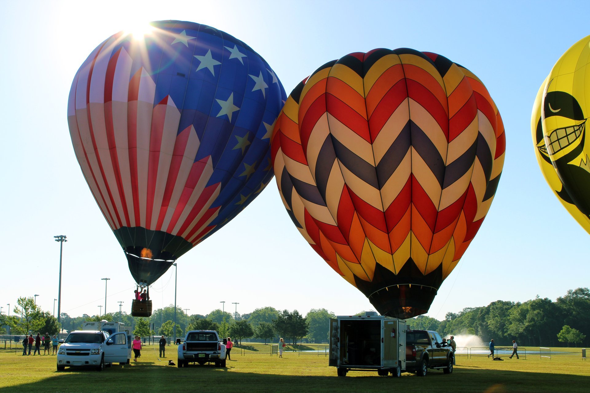 Das Golf-Küste-Heißluftballon-Festival