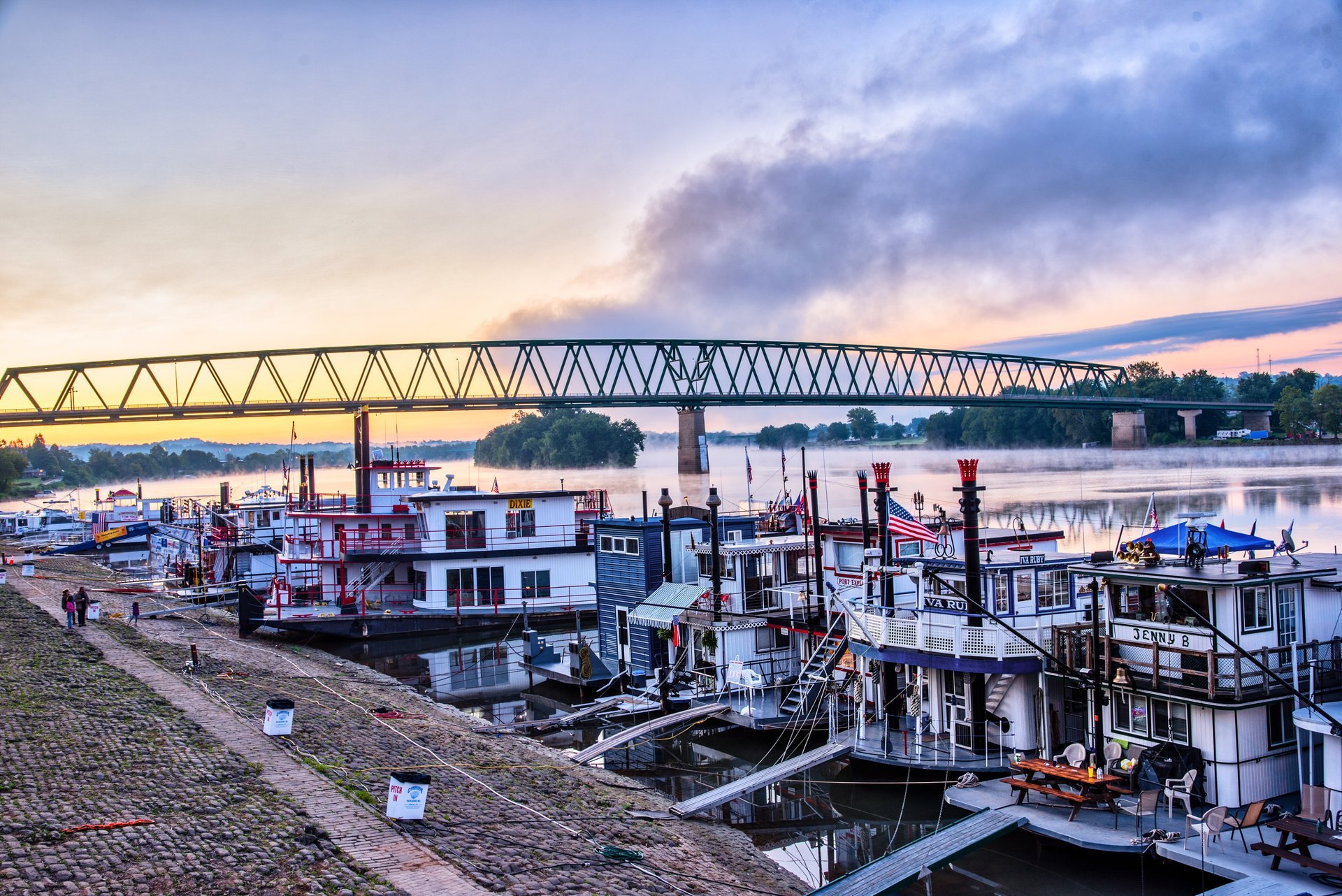 Festival delle ruote a pale del fiume Ohio