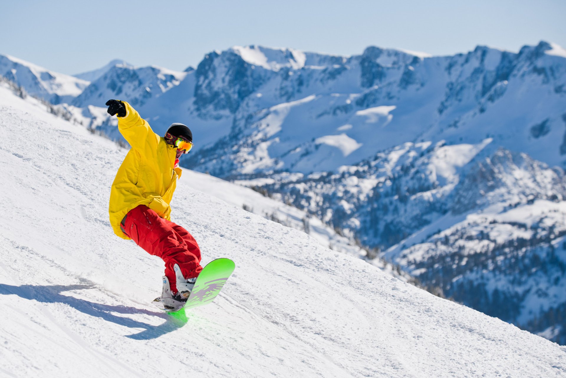 Skiing and Snowboarding near LA