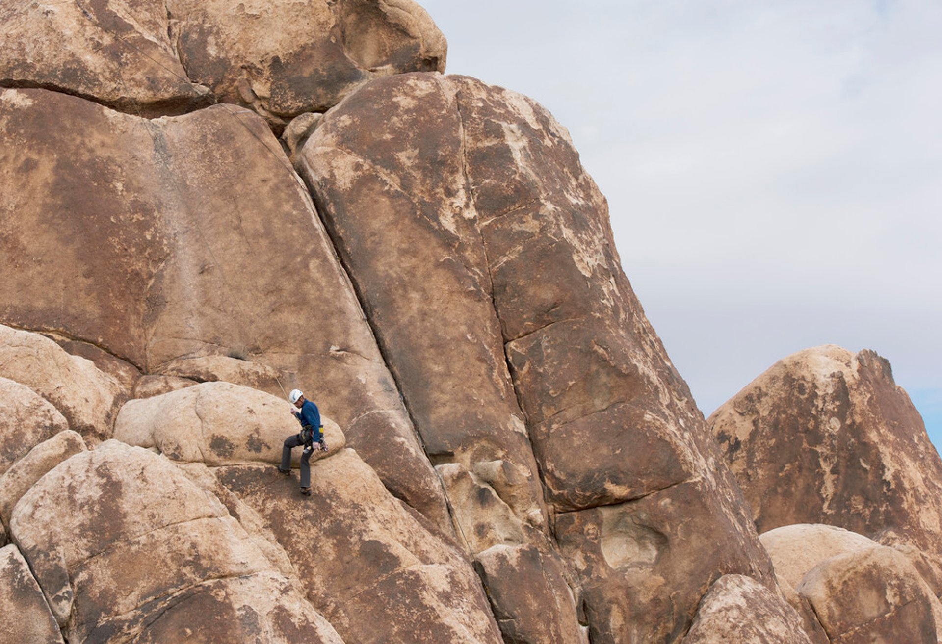 Arrampicata su roccia a Joshua Tree National Park