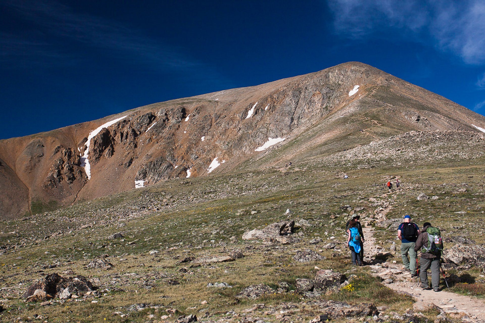 Climbing Mount Elbert