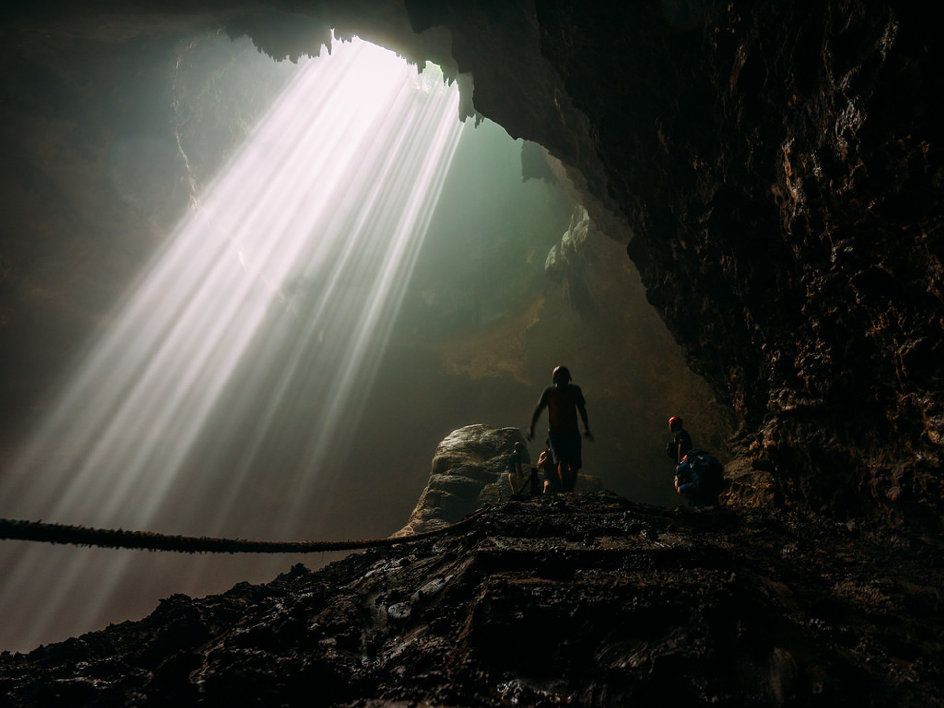 Heaven Light (Jomblang Cave)