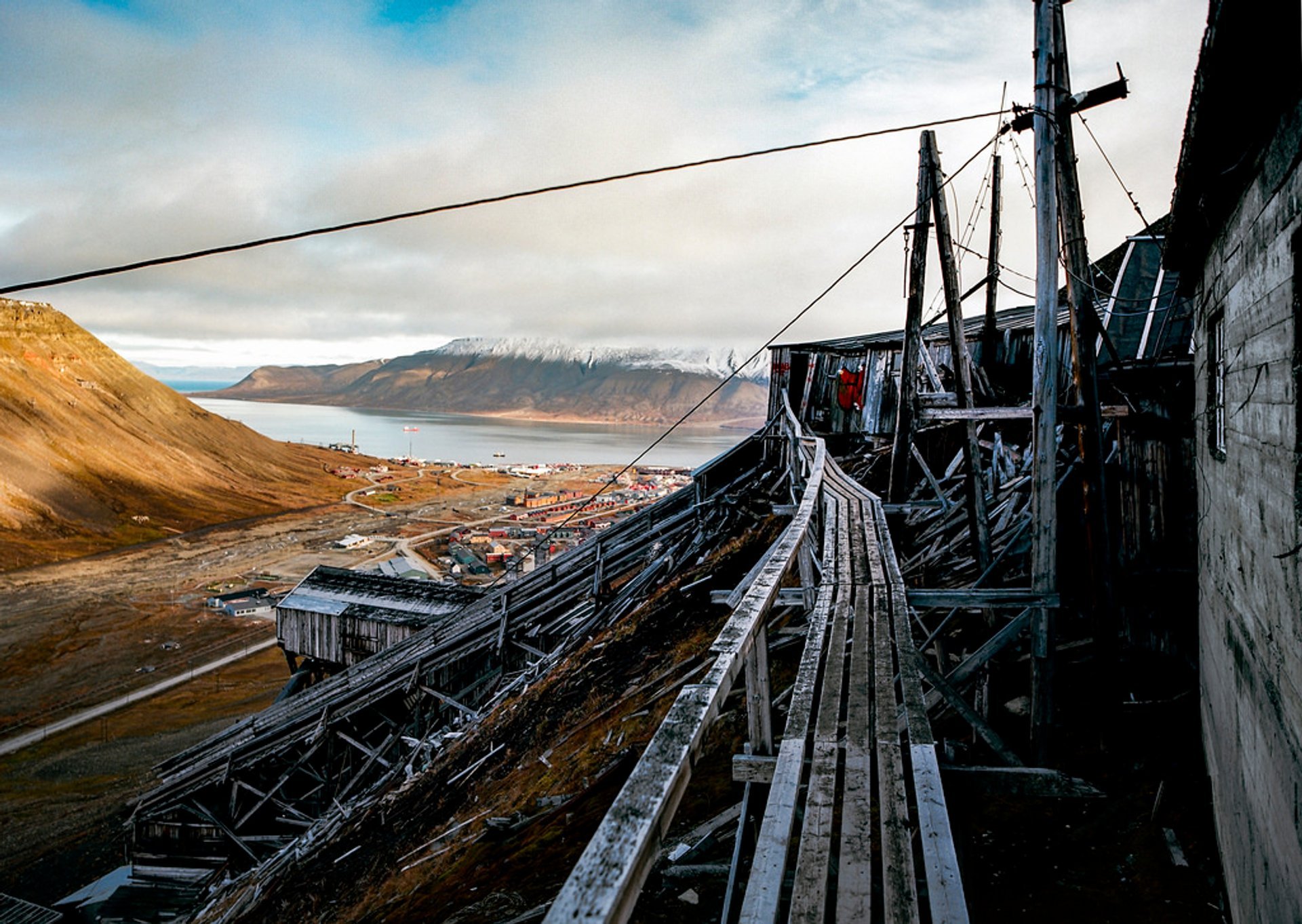 Minas de carvão abandonadas