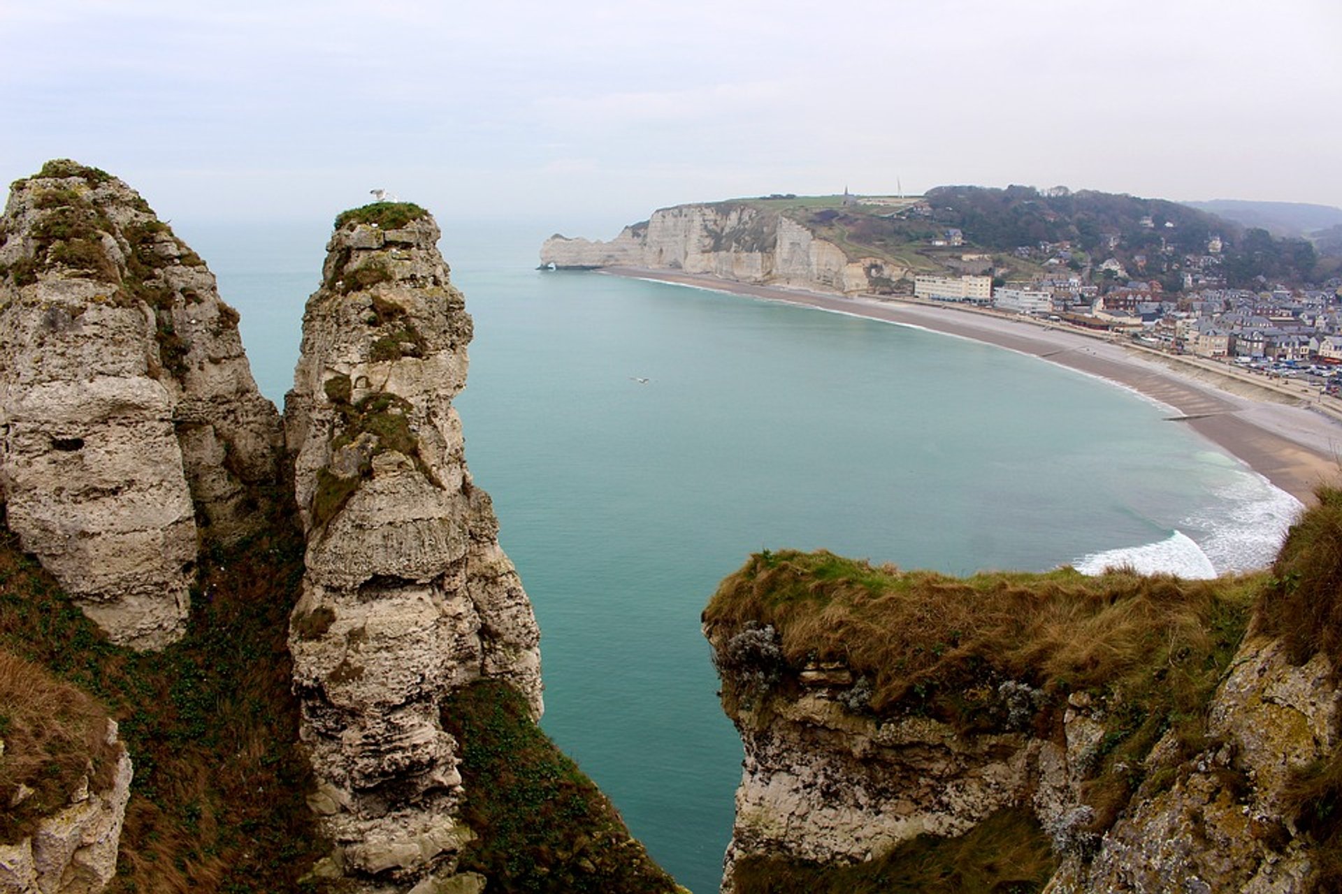 Wandern in der Normandie