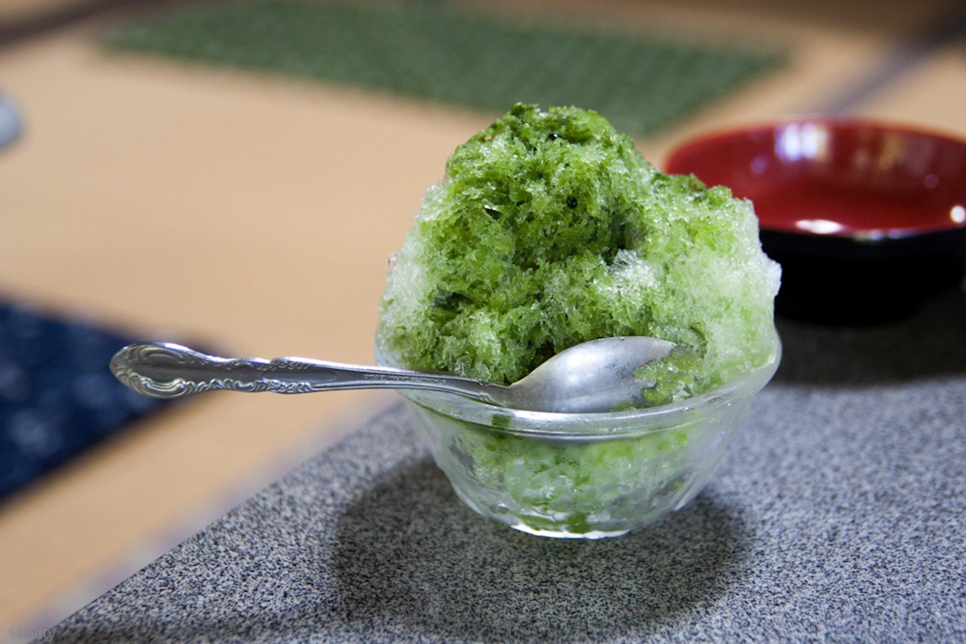 Kakigori ou glace rasée