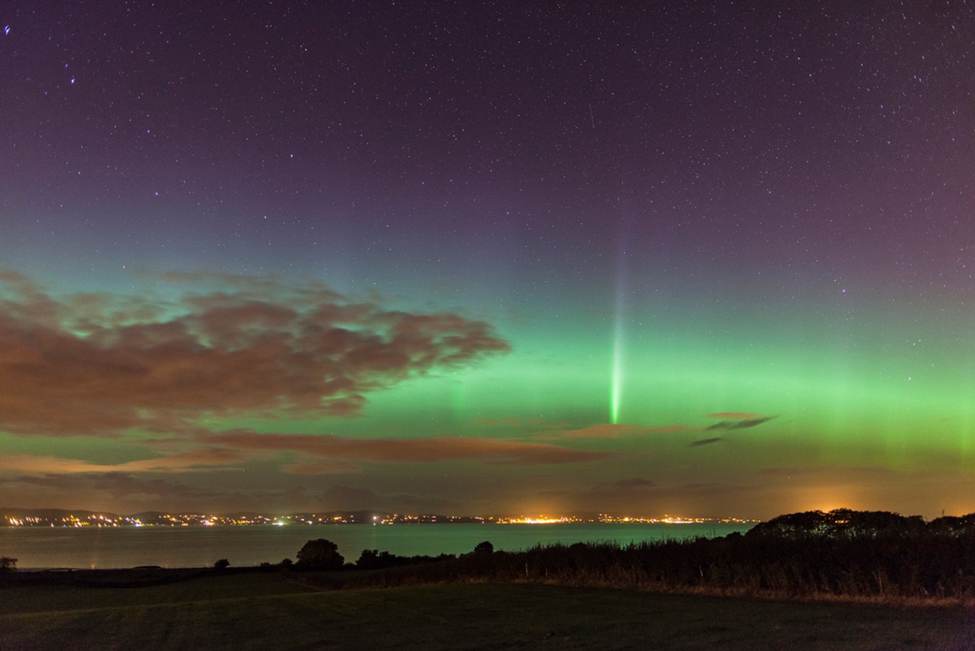 Aurora Boreal or Luces del norte