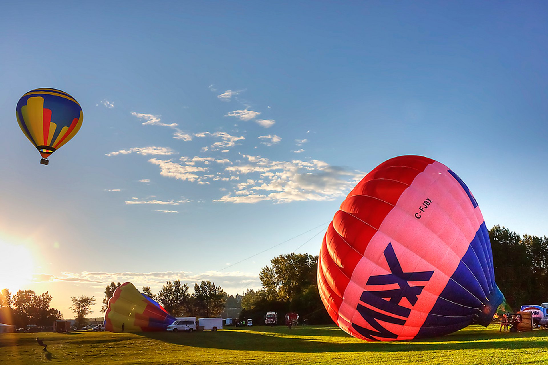 Das Gatineau Heißluftballonfest