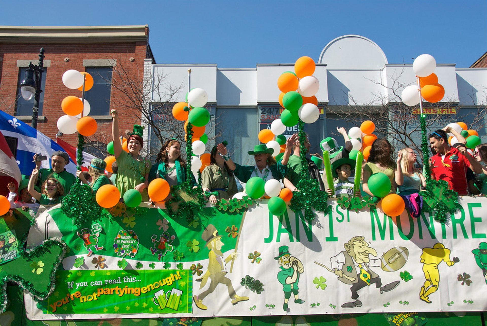 montreal st patricks day parade 2025 photos