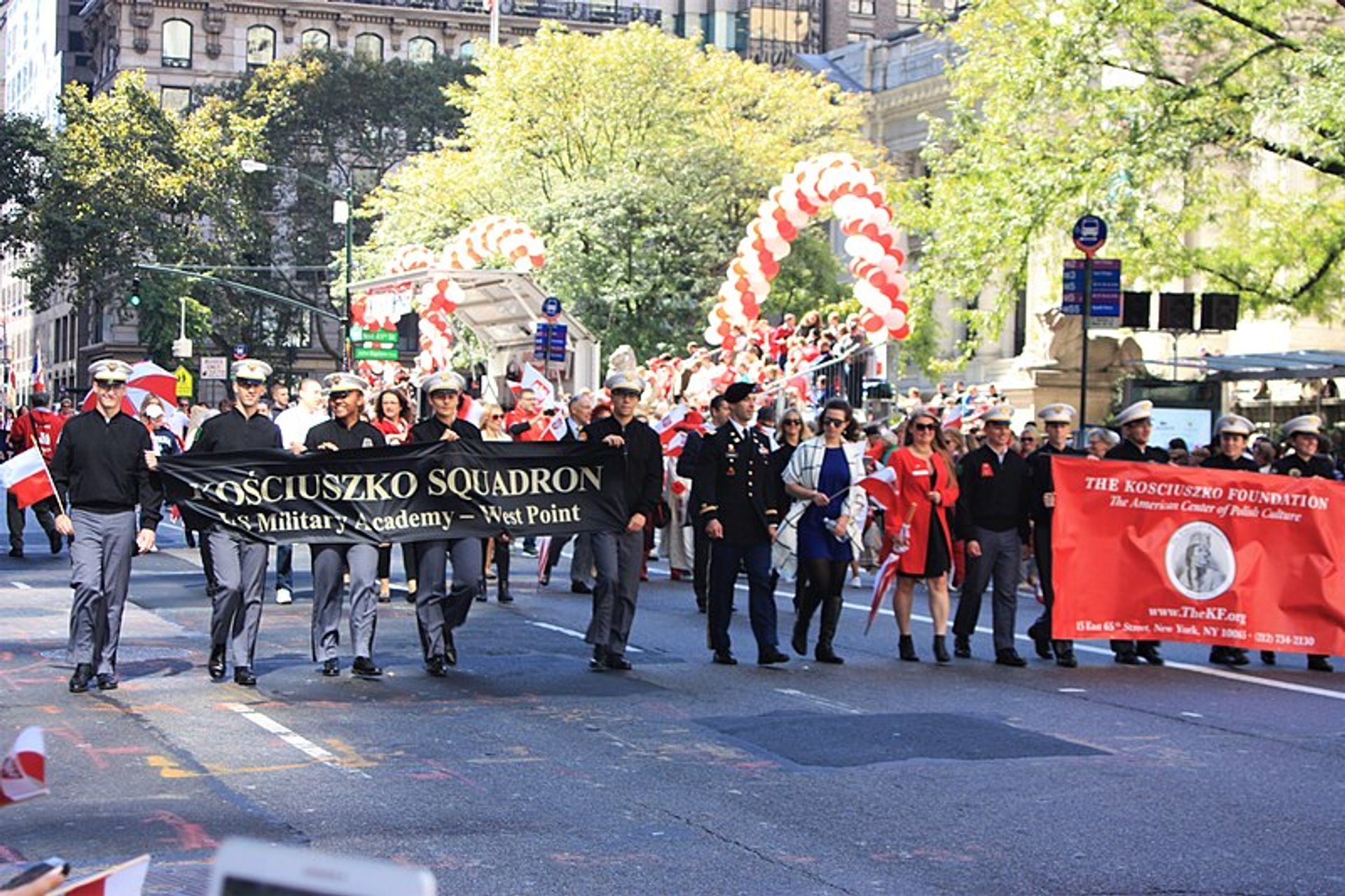 Parade du jour de Pulaski