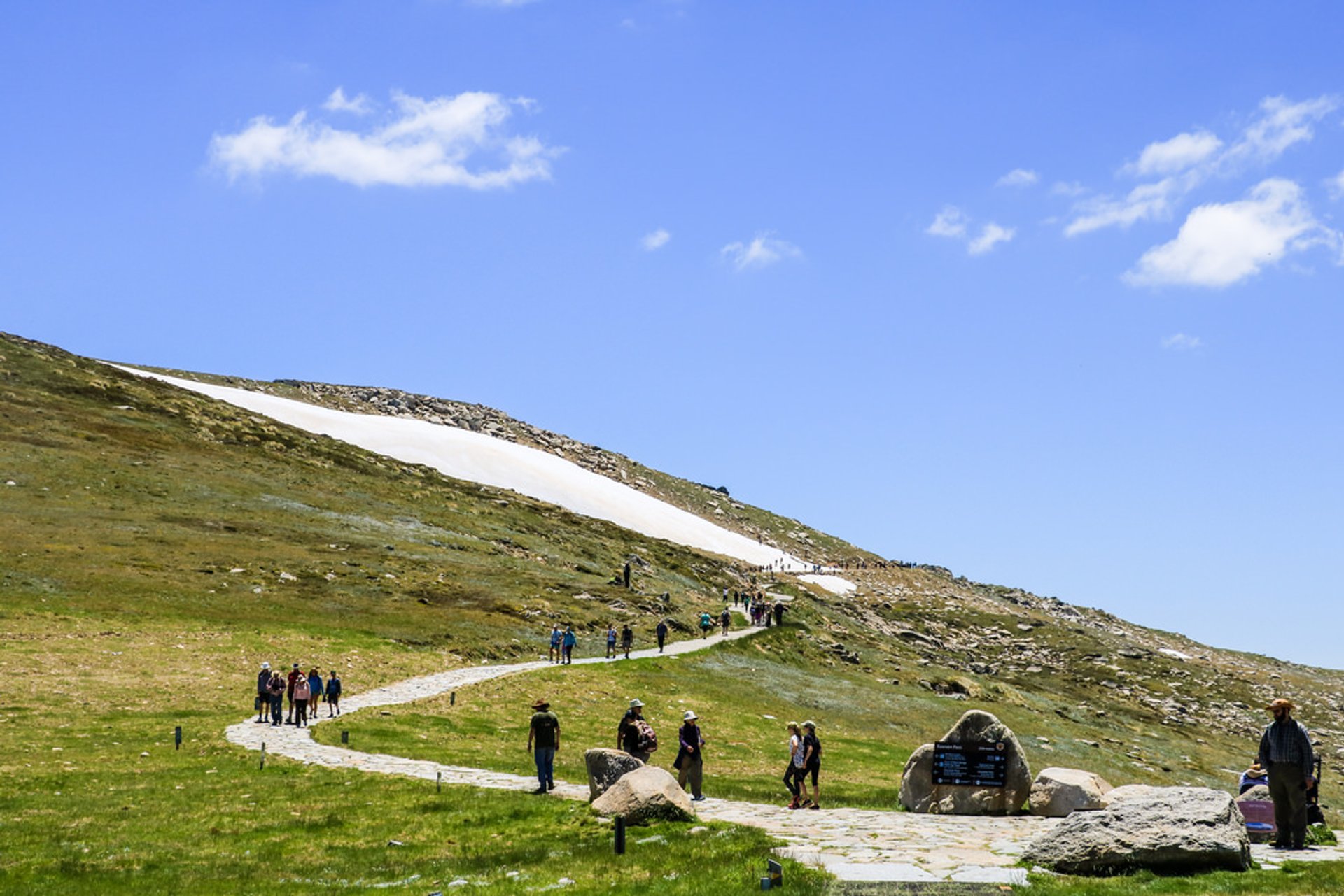 Escalade du mont Kosciuszko