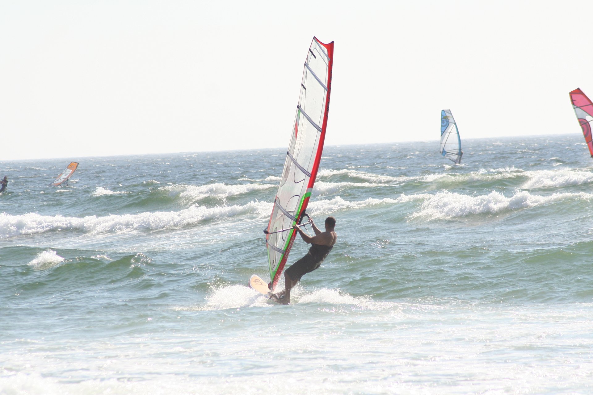 Kitesurf et planche à voile