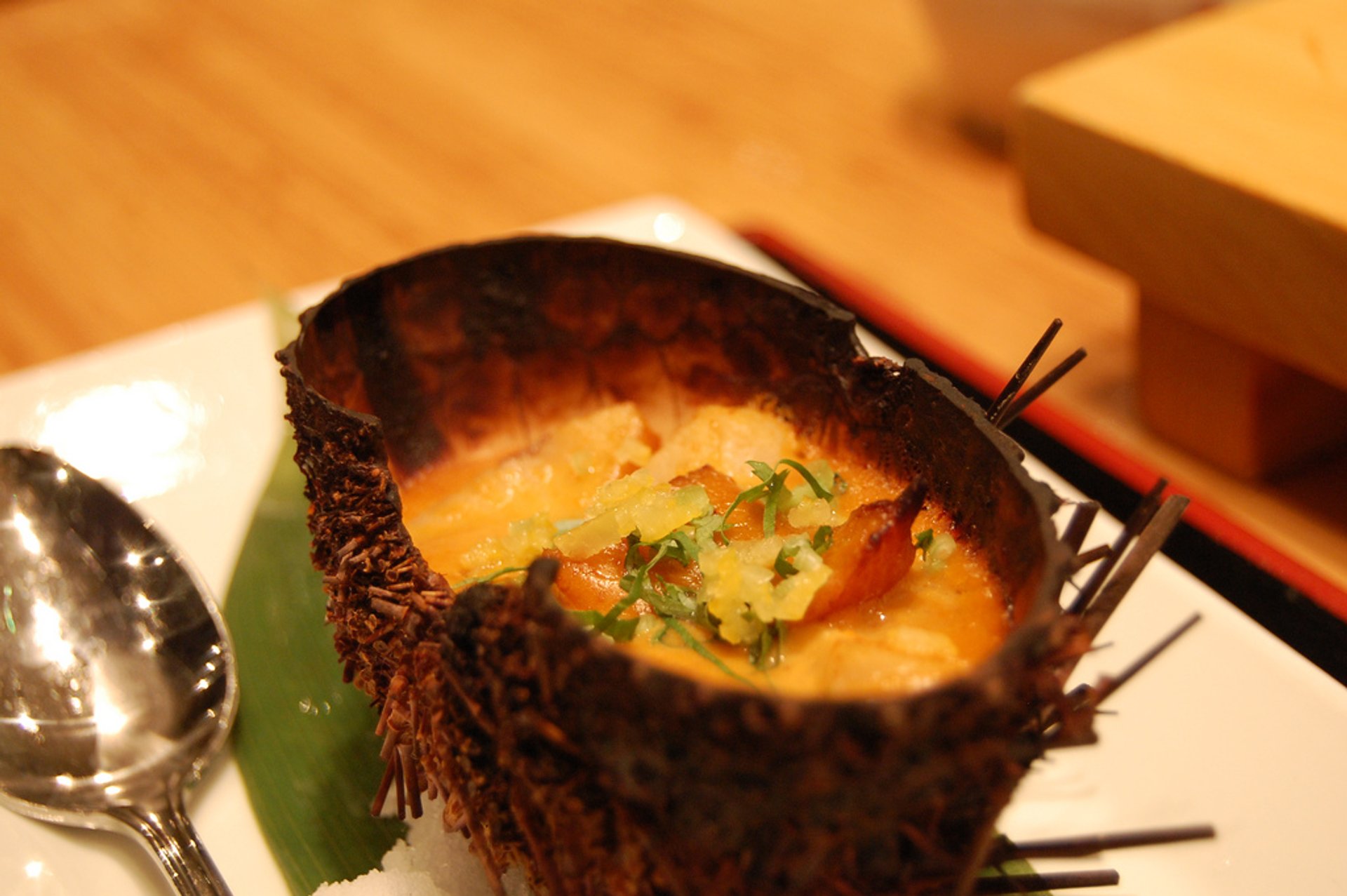 Game Meats, Pacific Oysters, and Sea Urchin