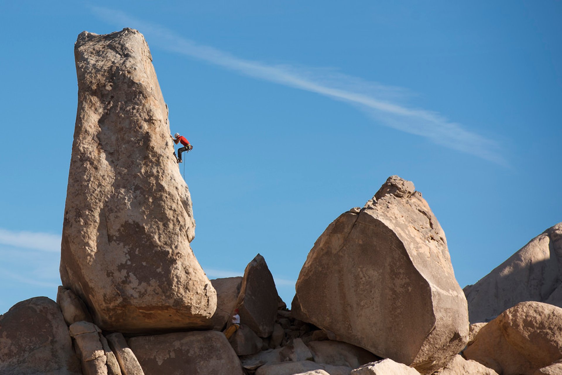 Escalada en roca en Joshua Tree National Park