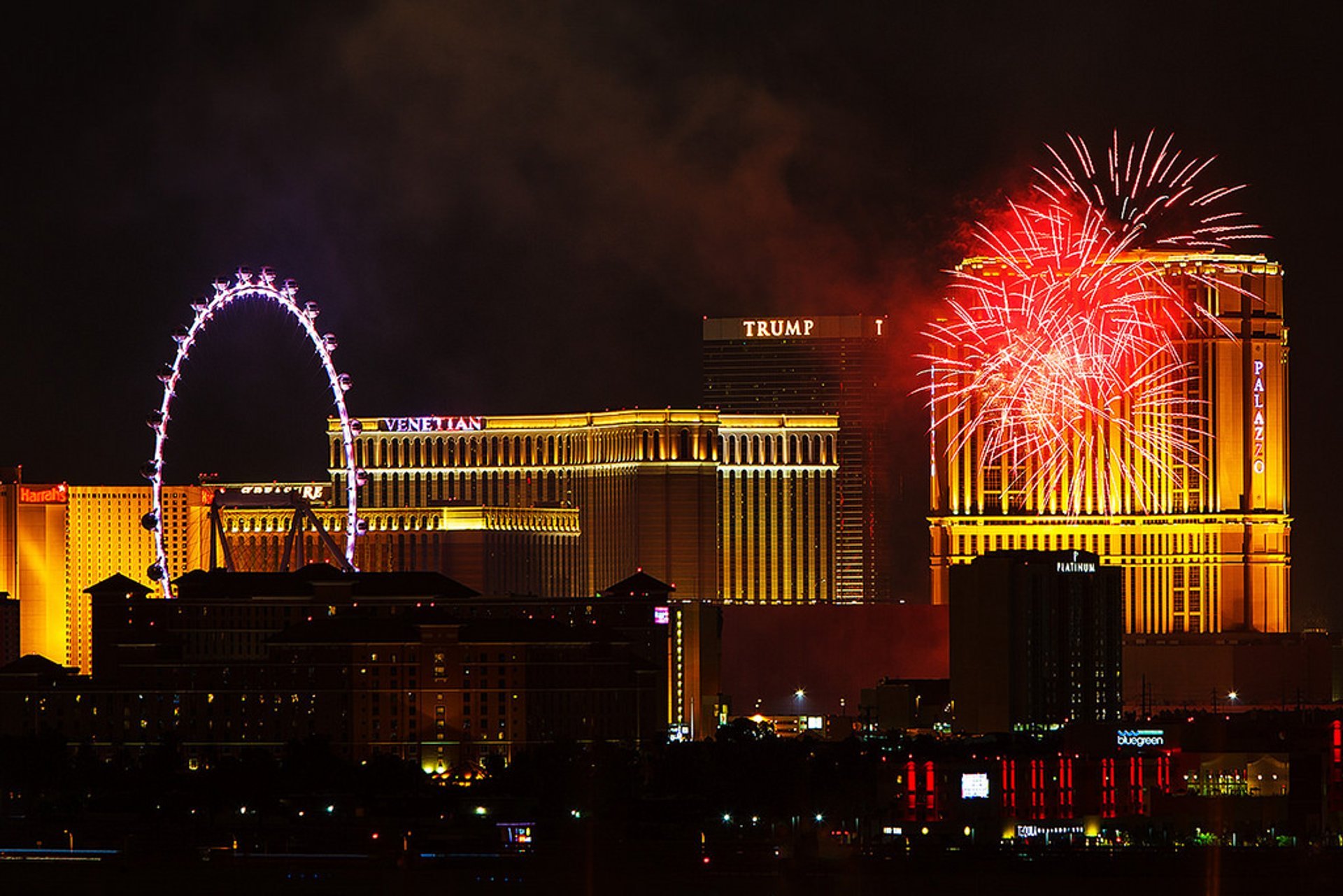 Eventos e fogos de artifício do 4 de Julho