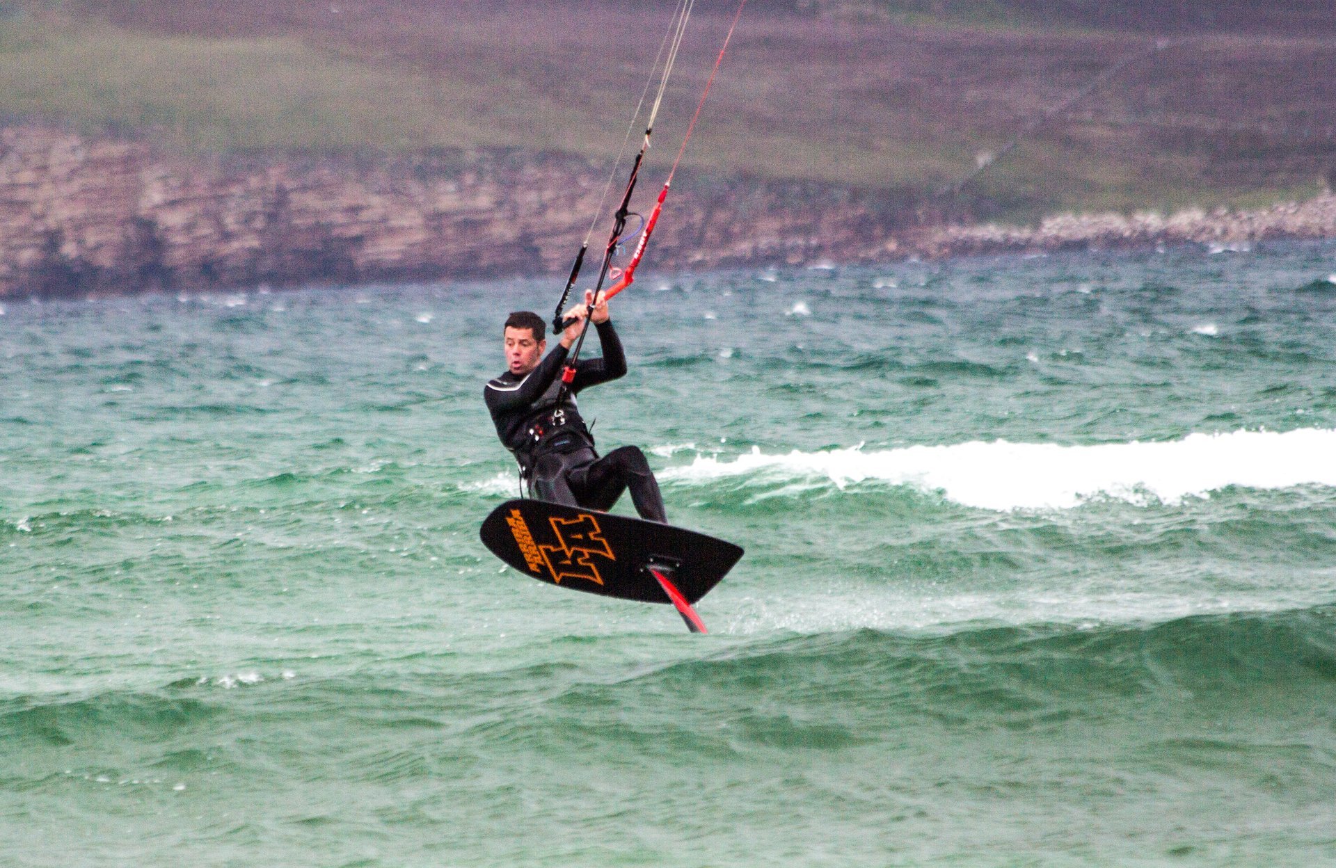 Kitesurf et planche à voile