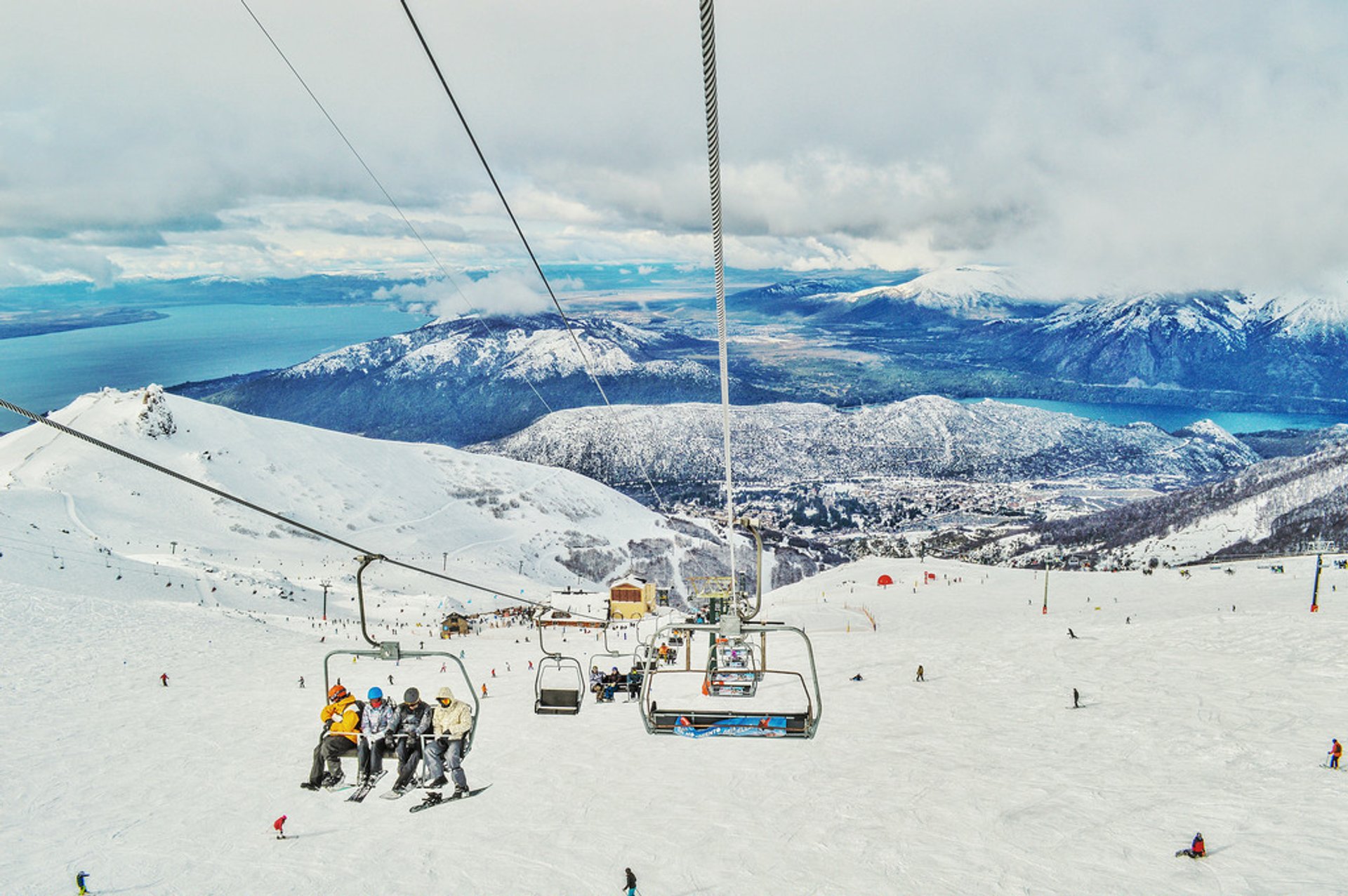 Esquí y snowboard en los Andes