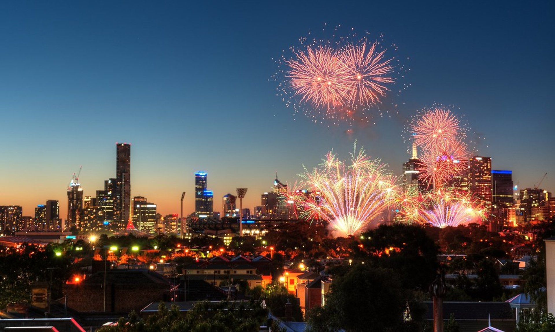 Melbourne Nye Fireworks 2025 Tickets