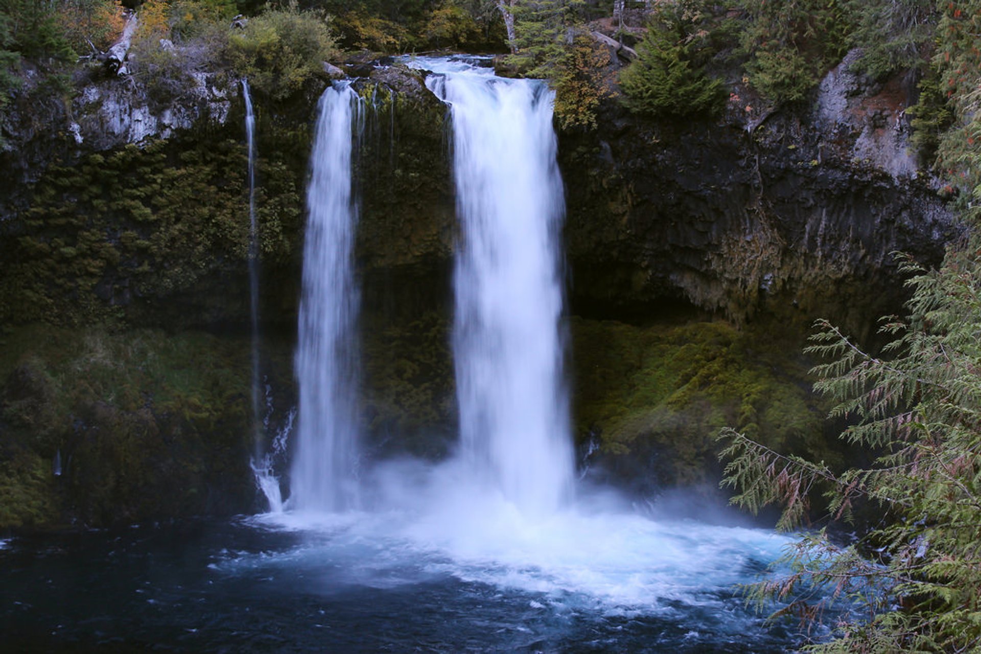 Sahalie and Koosah Falls