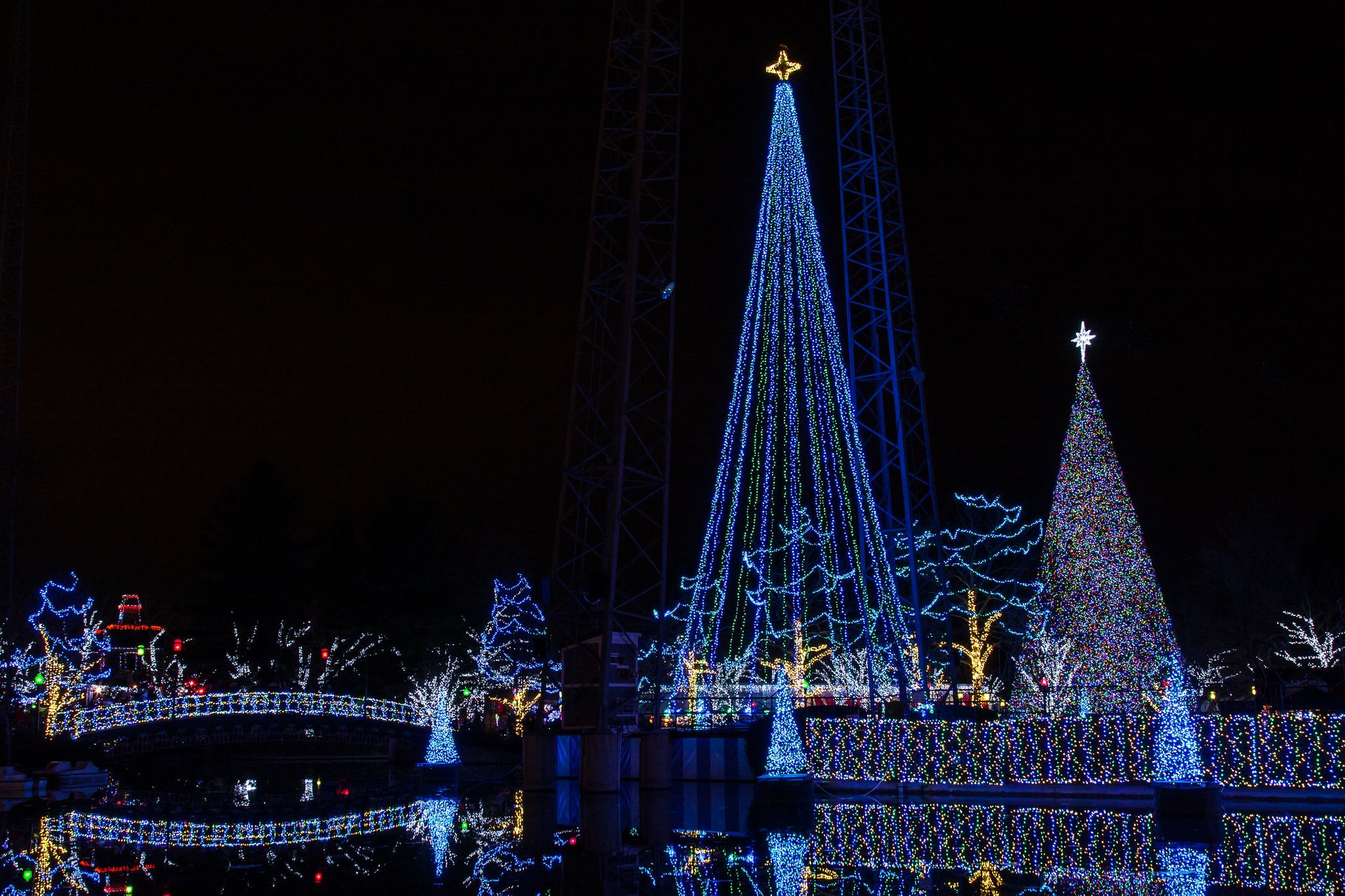 Lumières de Noël de Pennsylvanie