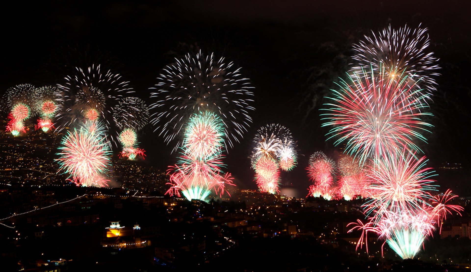 Fogos de artifício de Ano Novo