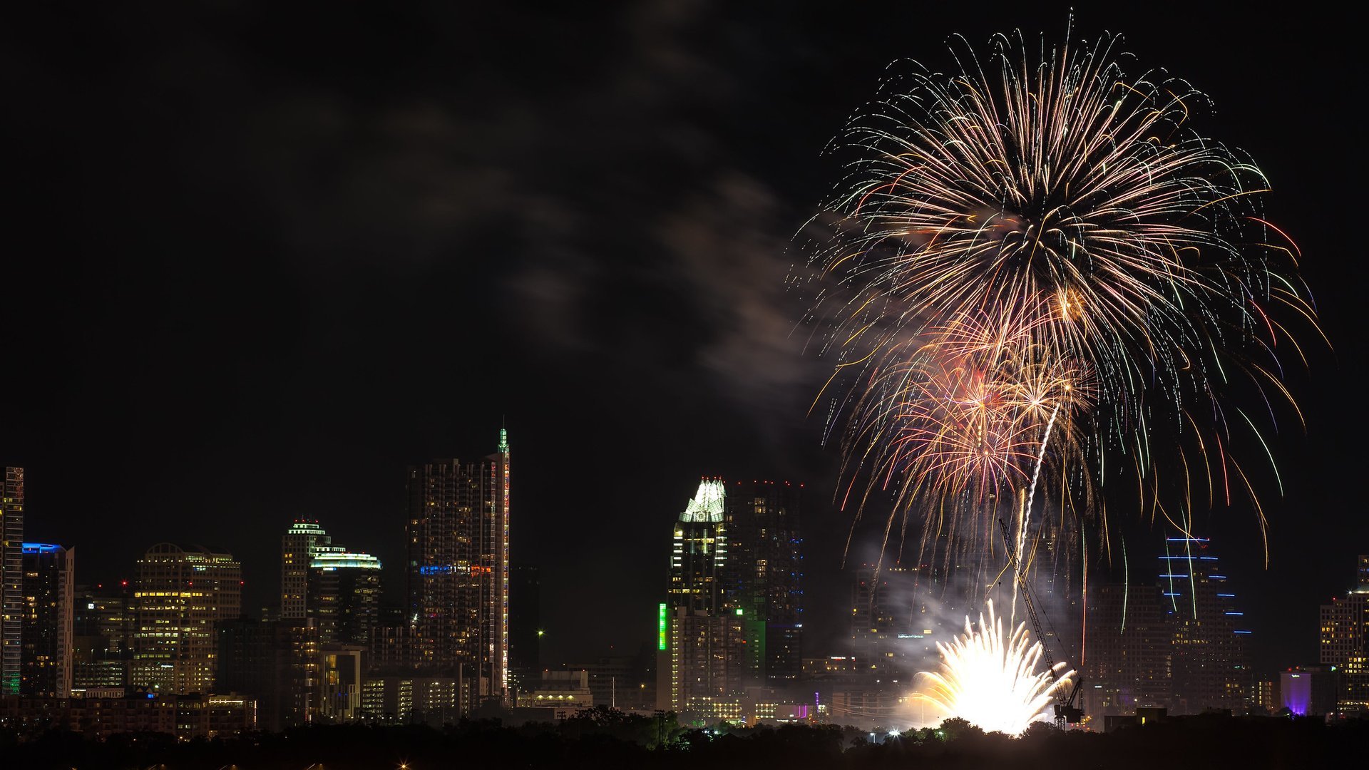 Austin 4. Juli Veranstaltungen und Feuerwerk