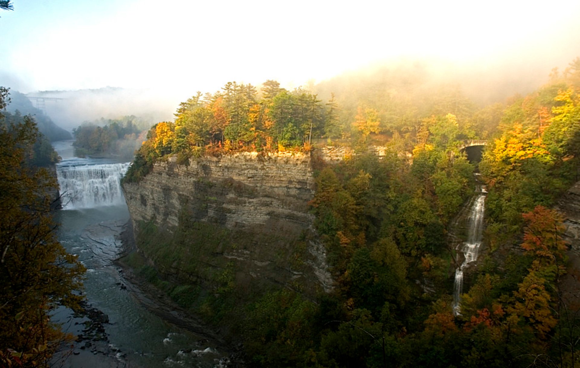 Letchworth State Park Fall Belaubung