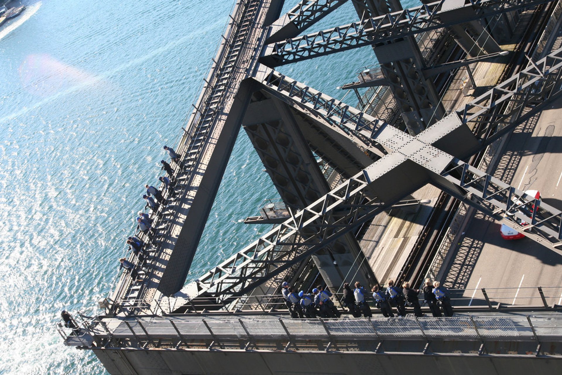 Die Sydney Harbour Bridge klettern