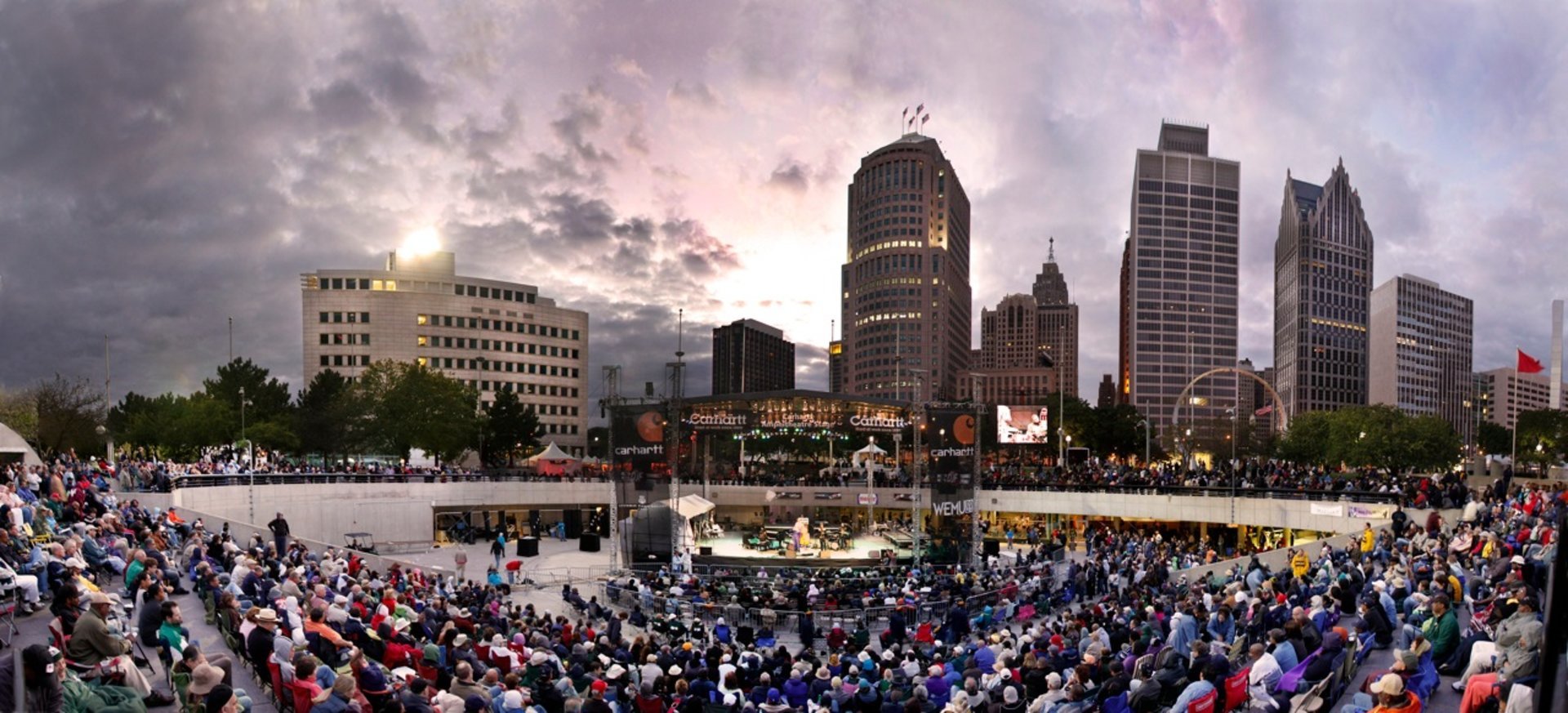 Internationales Jazzfestival in Detroit