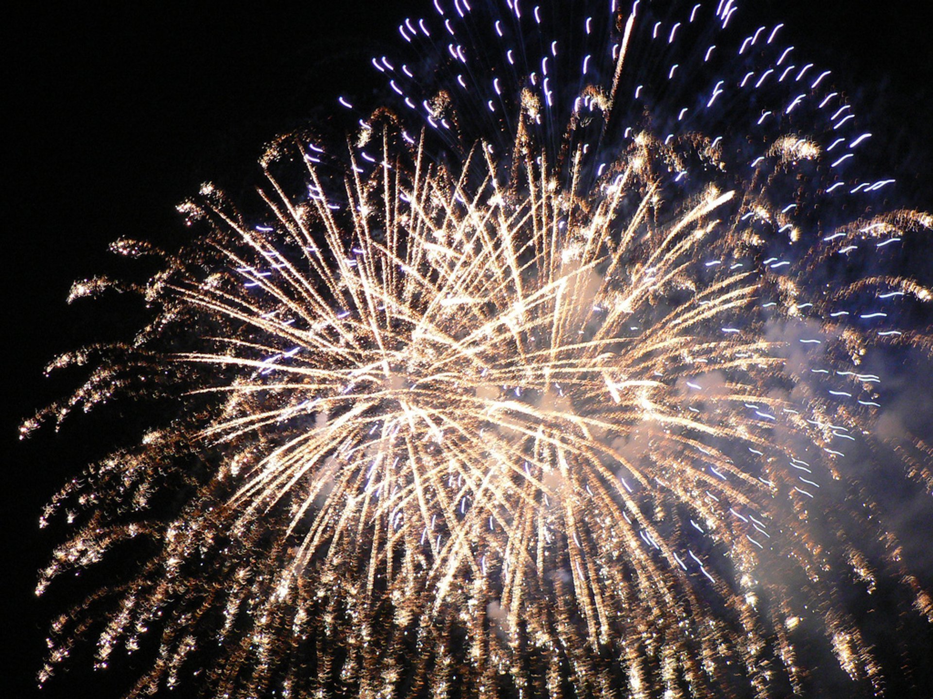 Fuegos artificiales de verano en Navy Pier en Chicago, 2024