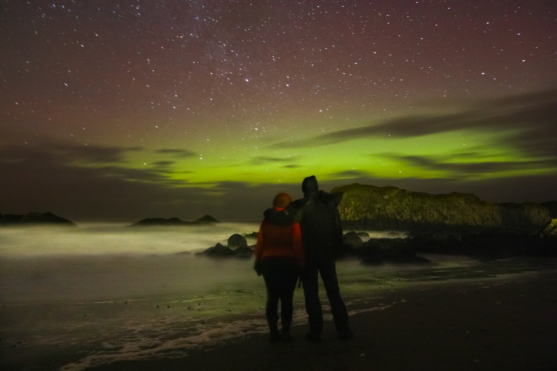 Aurora Boreal or Luces del norte