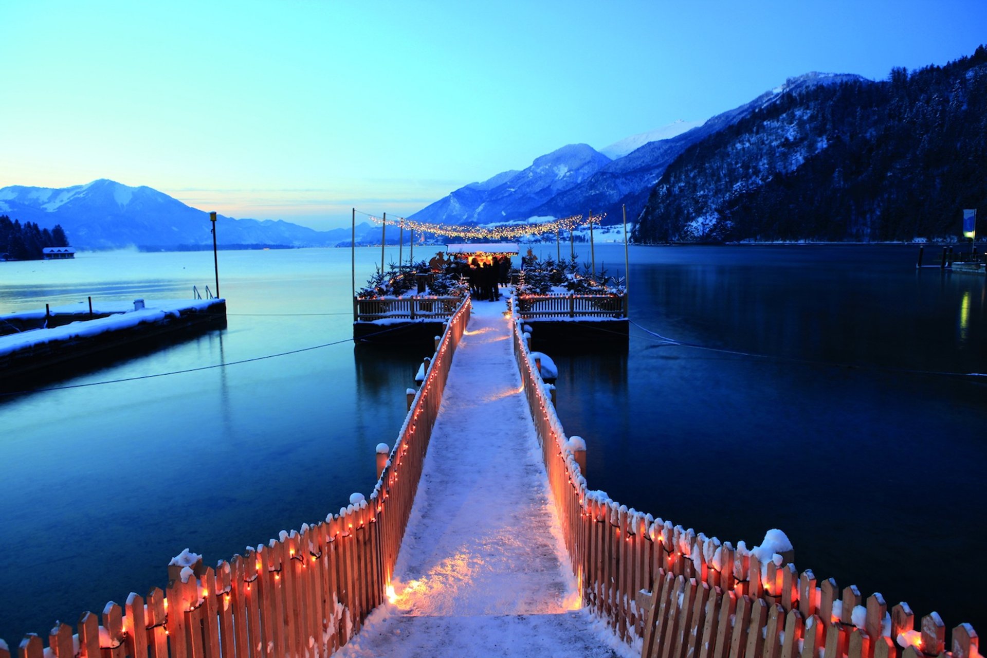 Mercados de Navidad en el Lago Wolfgang