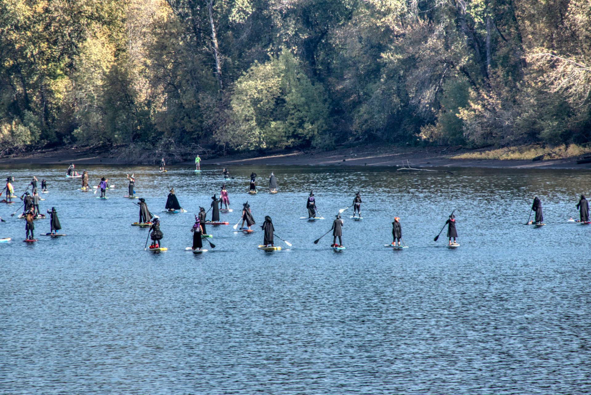 Witch Paddle sur la rivière Willamette
