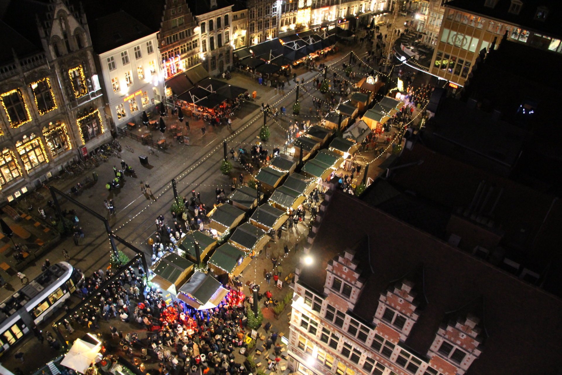 Weihnachtsmarkt in Gent