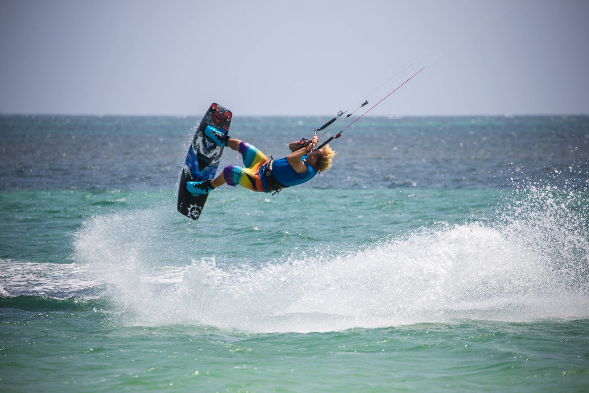 Kitesurf et planche à voile