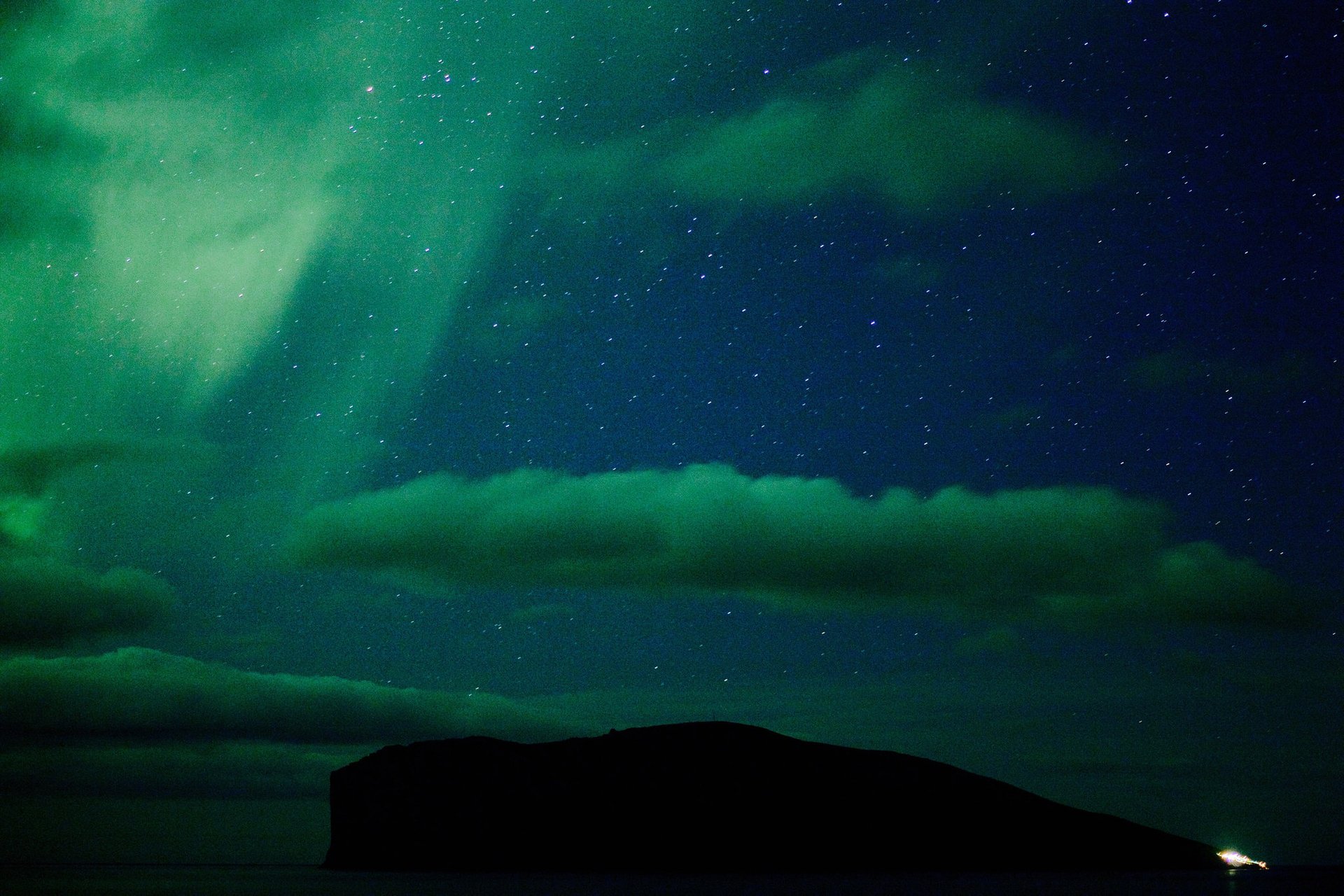 Nordlichter oder Aurora Borealis