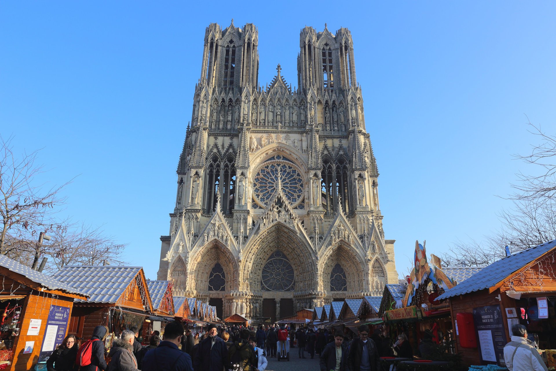 Mercado navideño de Reims