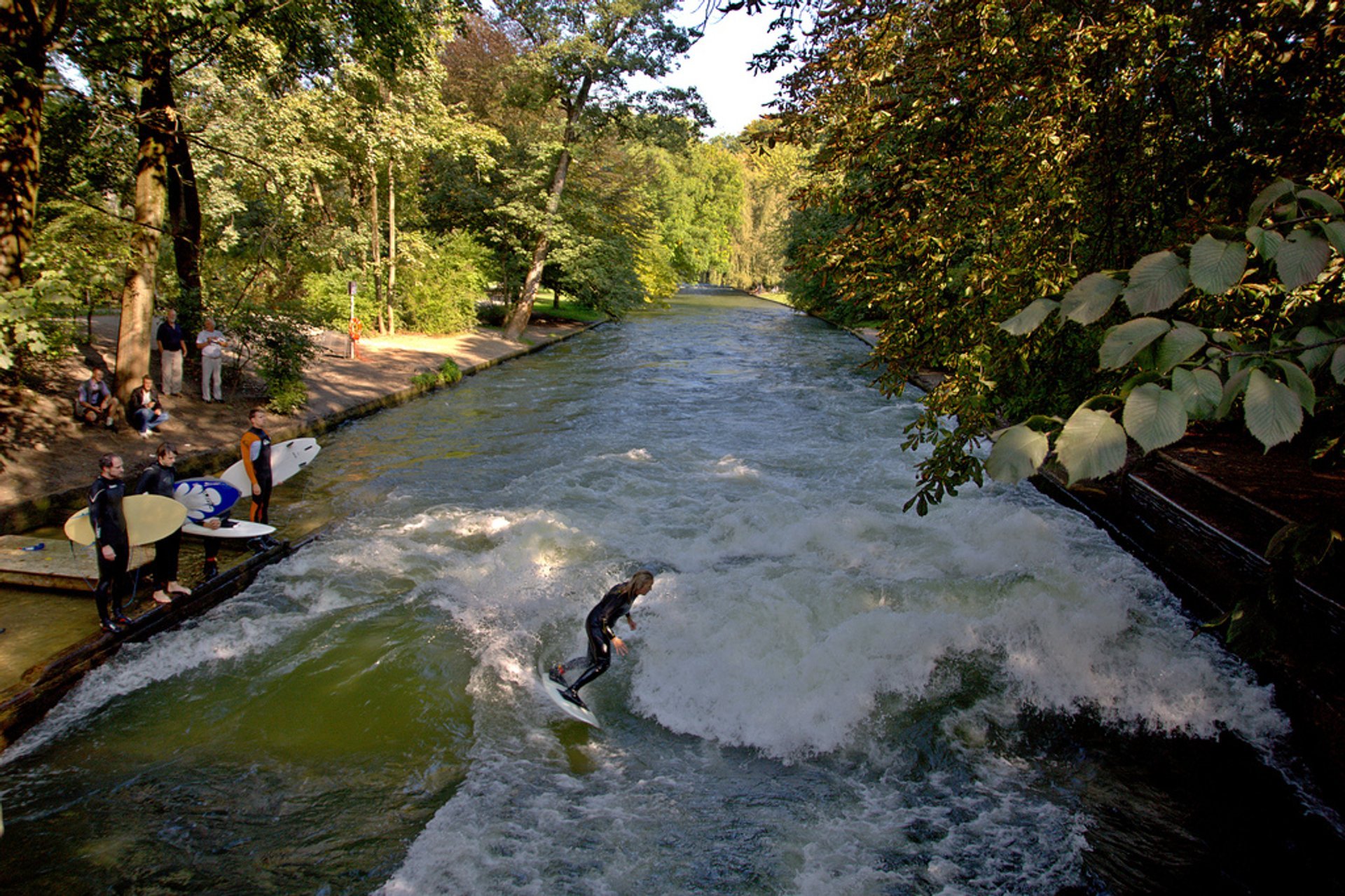 Surf urbain à Munich