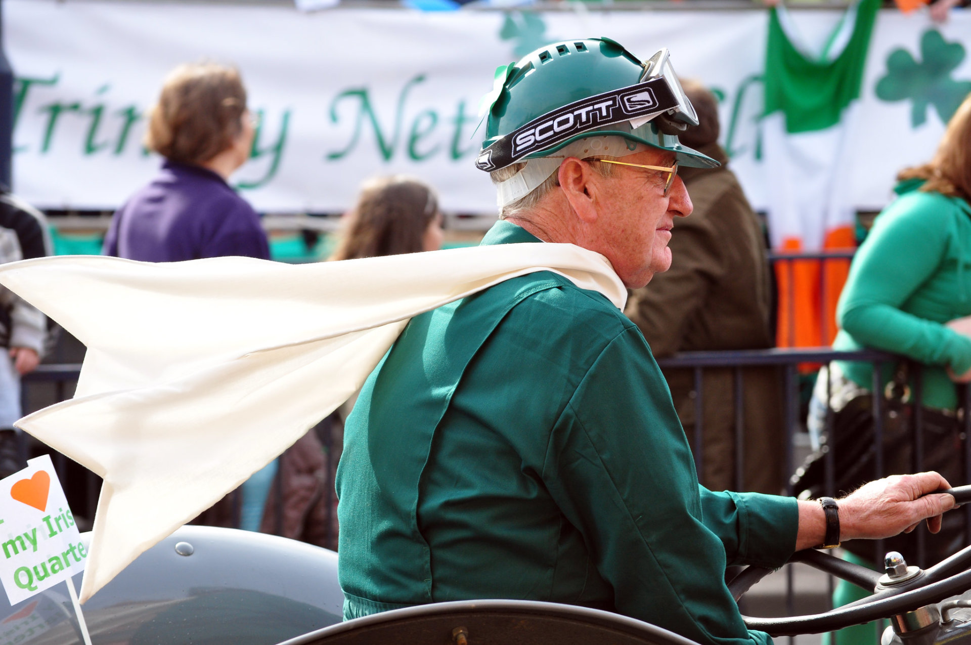 Le défilé de Jour de la Saint-Patrick à Birmingham