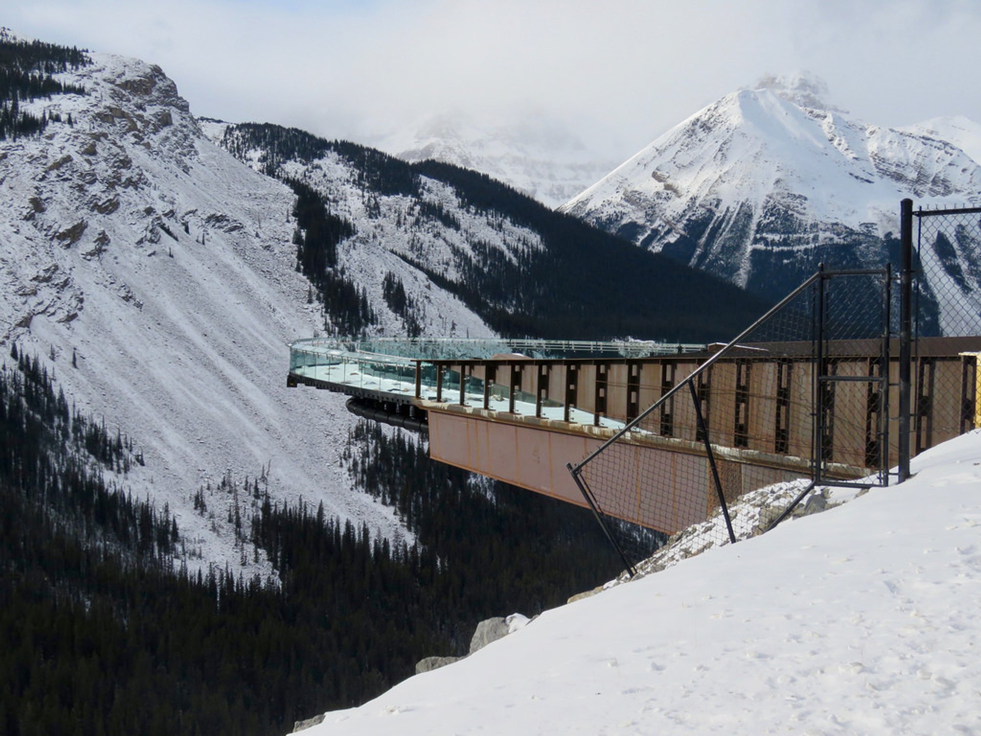 Skywalk del ghiacciaio