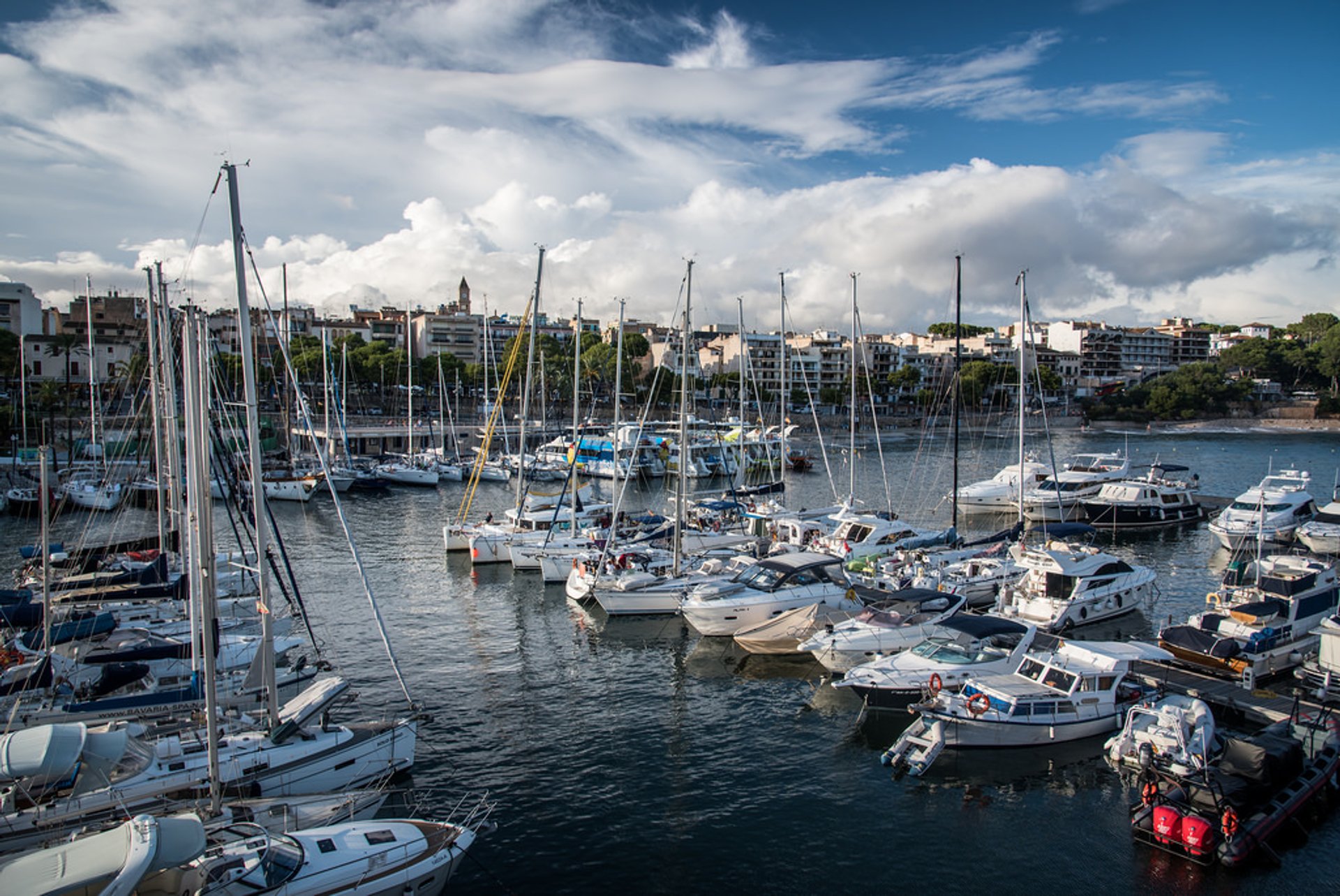 Sailing around the Balearic Islands