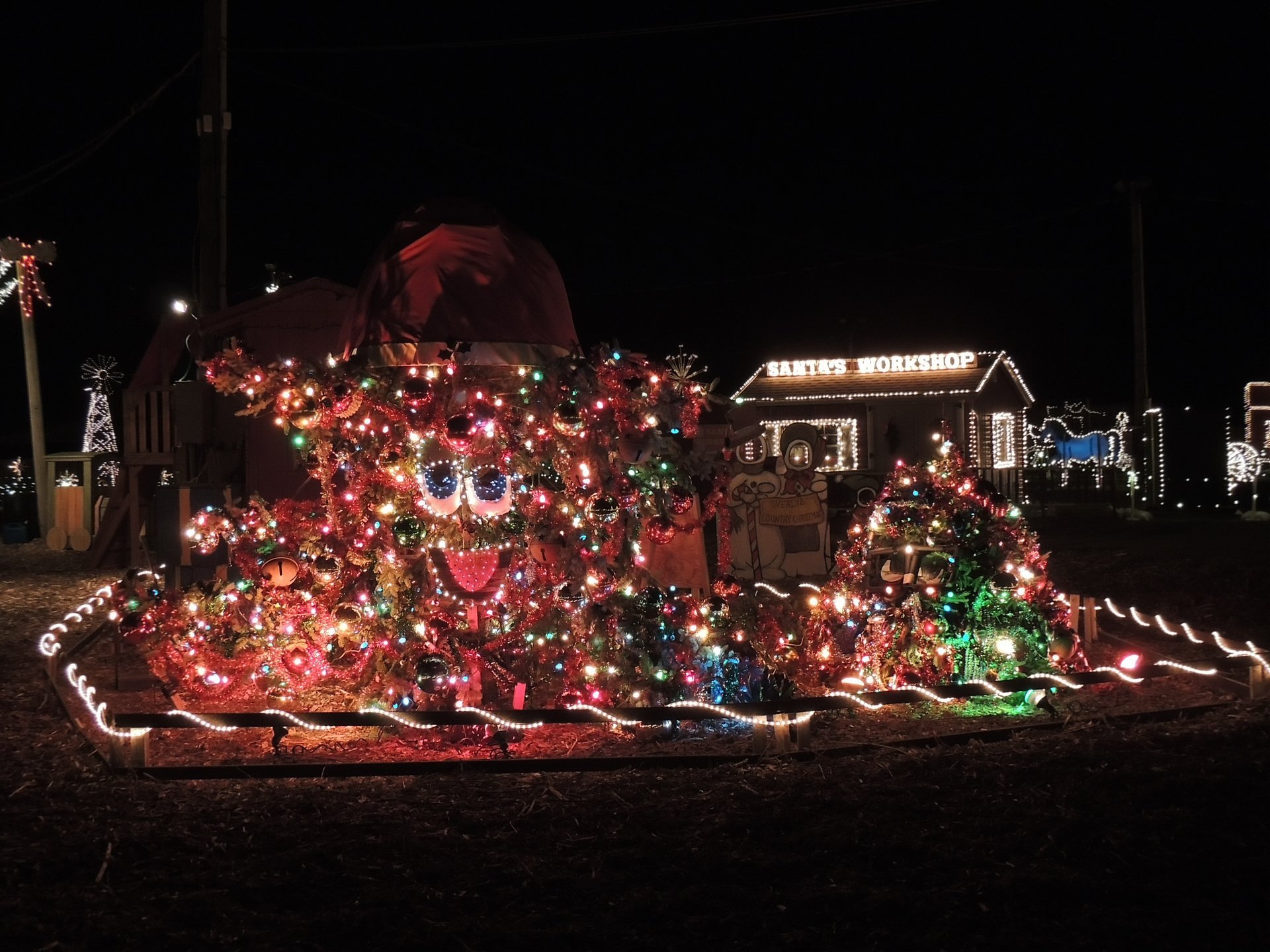 Luces de Navidad en Pensilvania