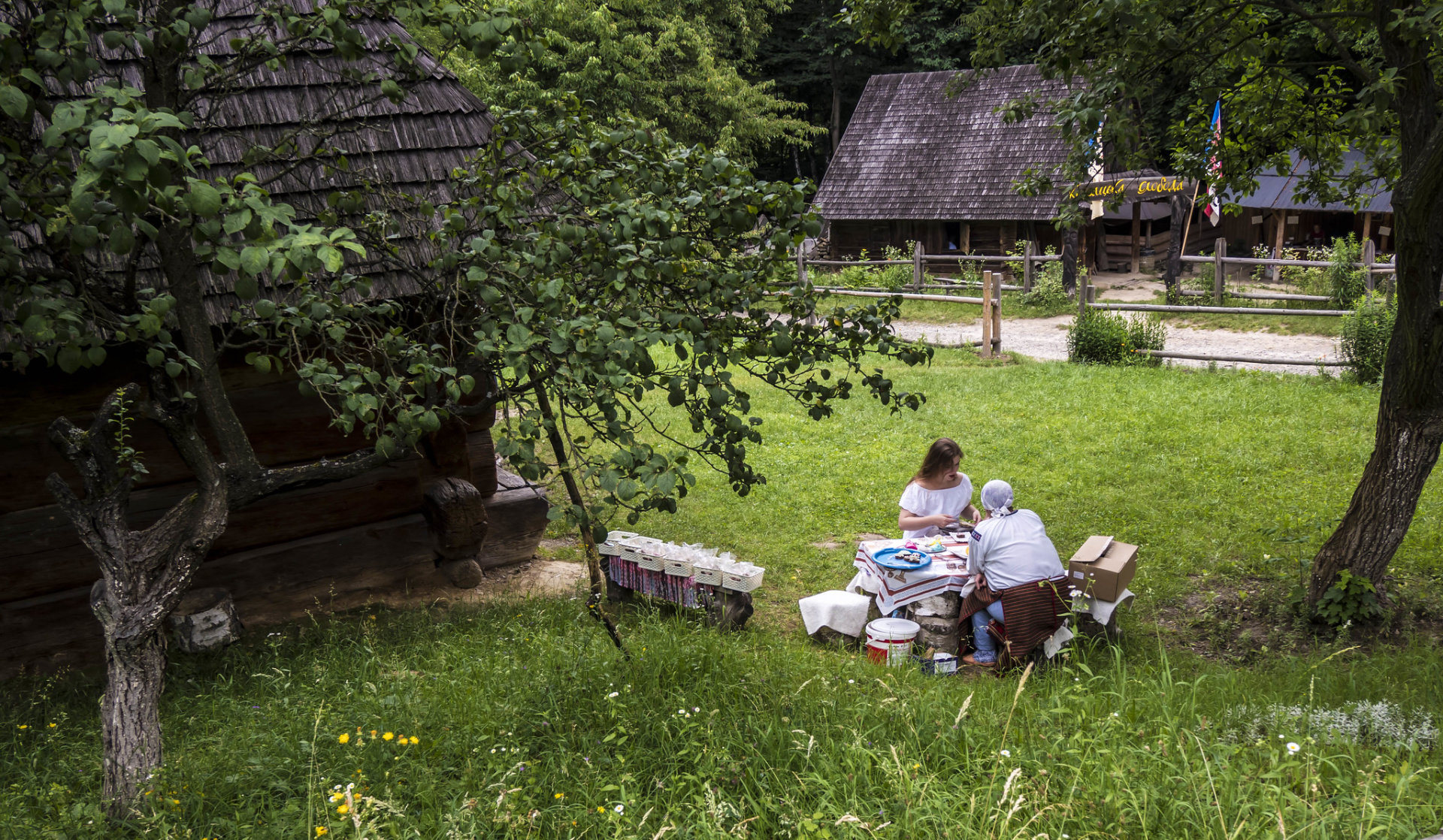 Shevchenkivskyi Hai Park Museum in Lviv