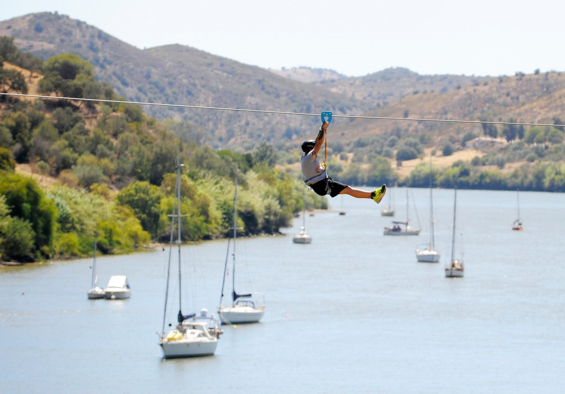 Spain to Portugal Zip Line (Limite Zero)