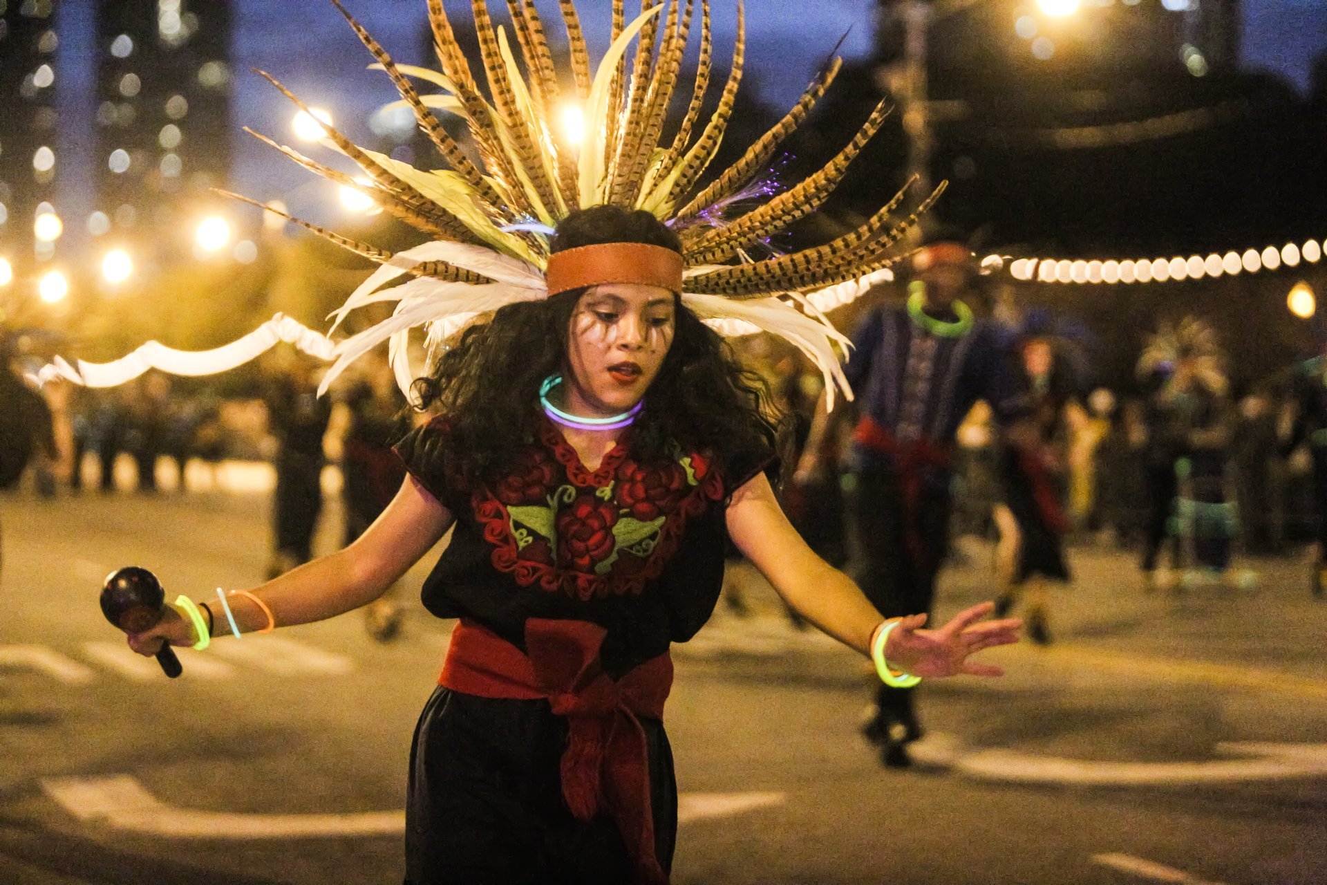 Desfile de Halloween Artes en la Oscuridad